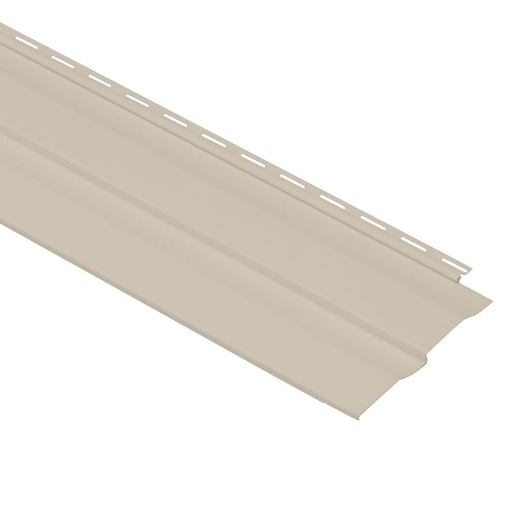 Georgia-Pacific 531666B Vision Pro Double 4-in Dutch lap Tan Vinyl Siding Panel 8.0-in x 150.0-in 8.33-sq ft /piece