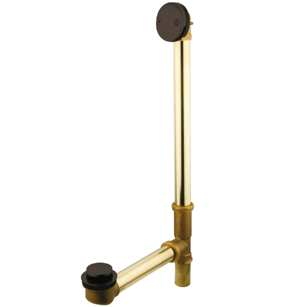 Kingston Brass DTL202 Bath Tub Drain Strainer and Grid, Polished Brass