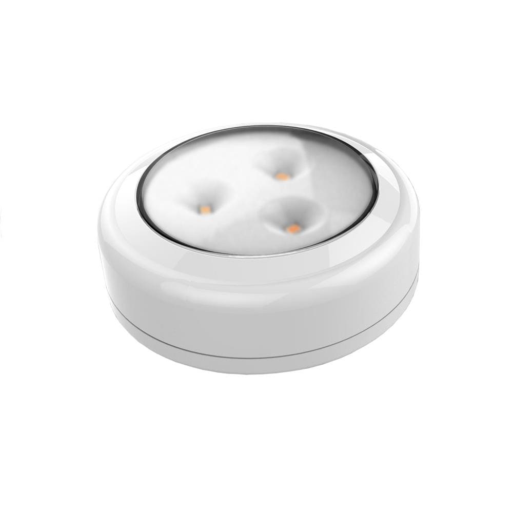 Brilliant Evolution Wireless LED Puck Light 3 Pack with Remote