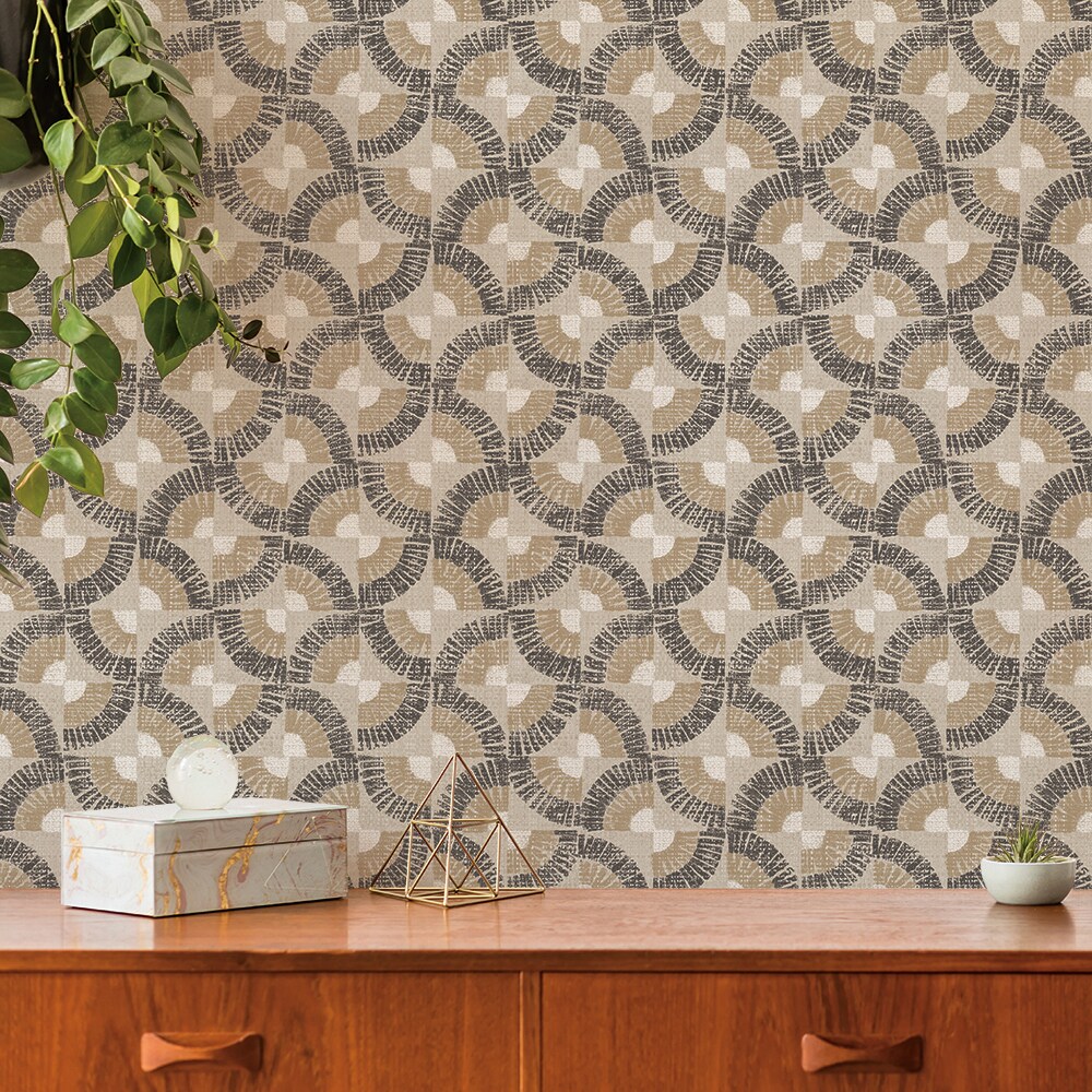 Tempaper Cynthia Rowley for Tempaper 60-sq ft Black and Gold Vinyl  Chinoiserie Self-adhesive Peel and Stick Wallpaper in the Wallpaper  department at