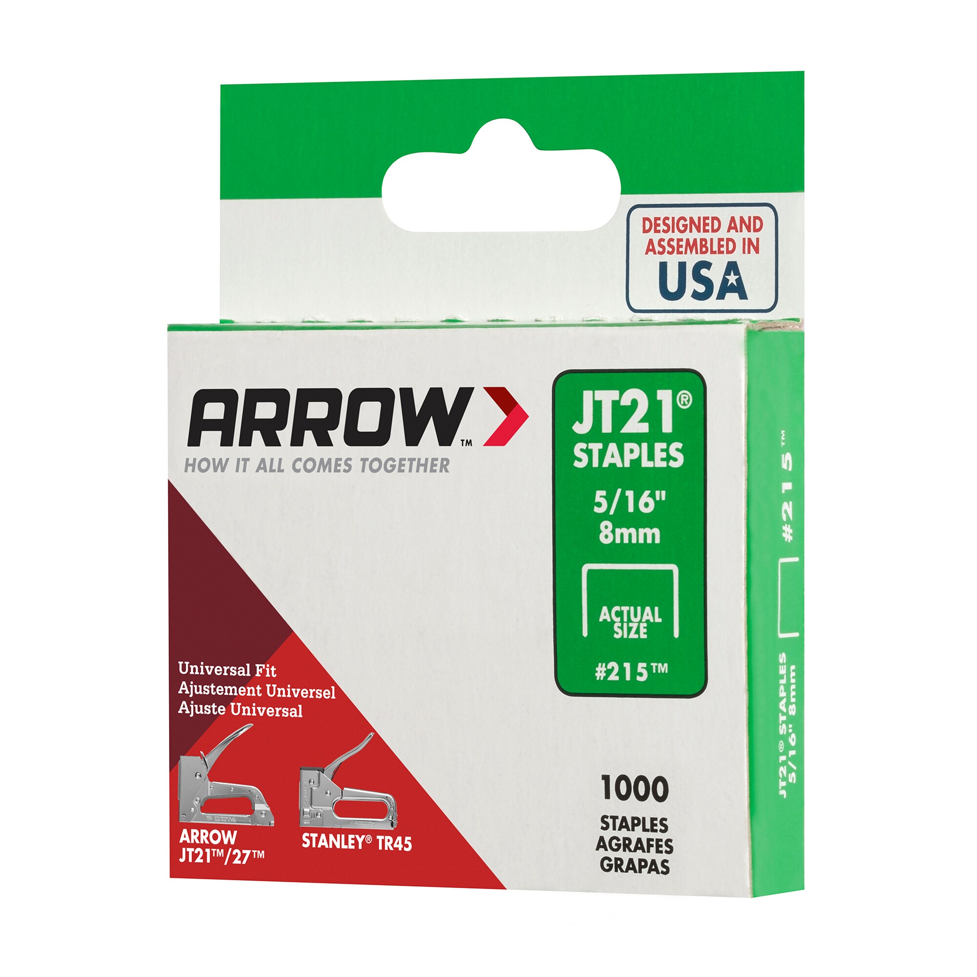 Arrow 214-3PFL staples - View #4