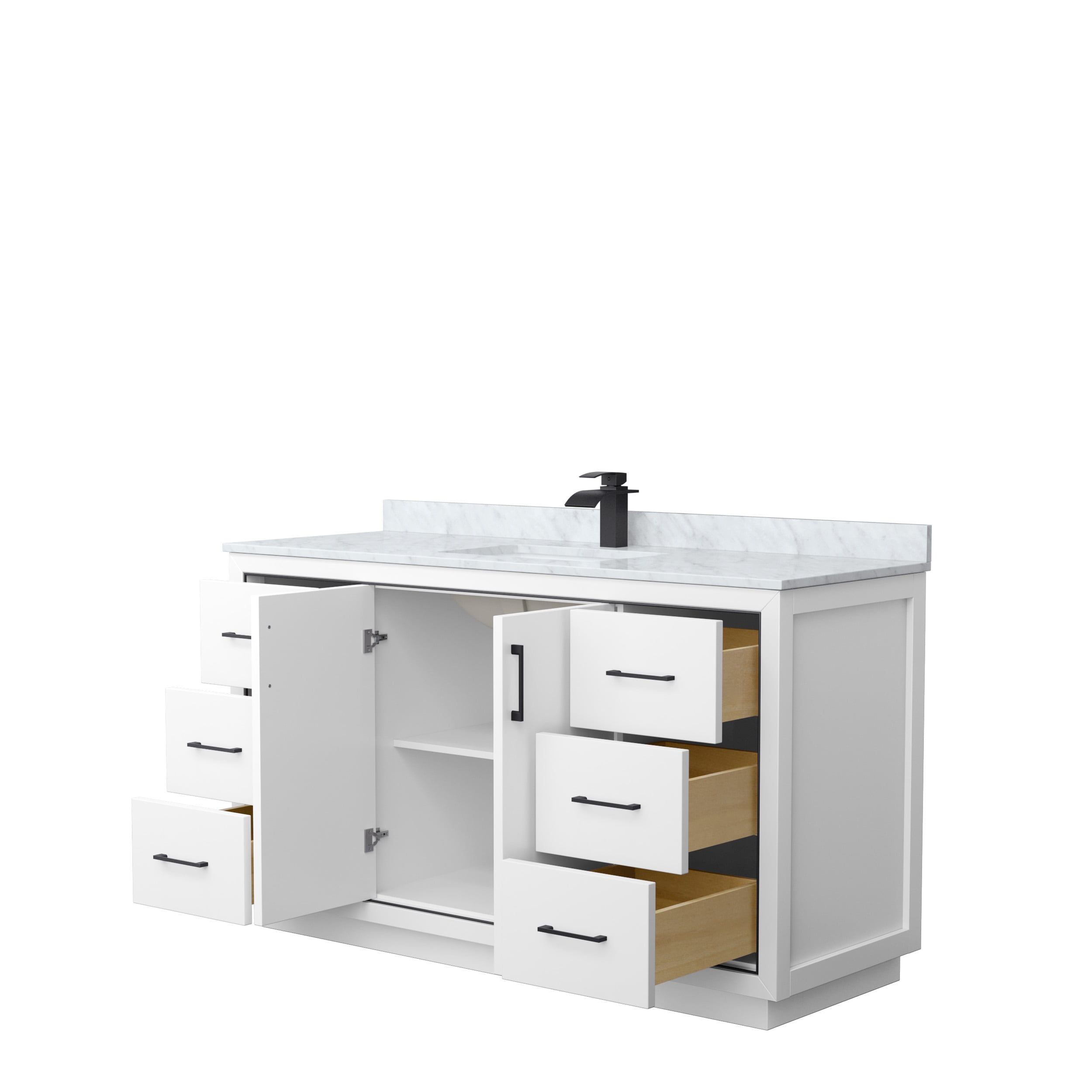 Wyndham Collection WCF111160SWBCMUNSMXX Bath-Vanity-Combo - View #2