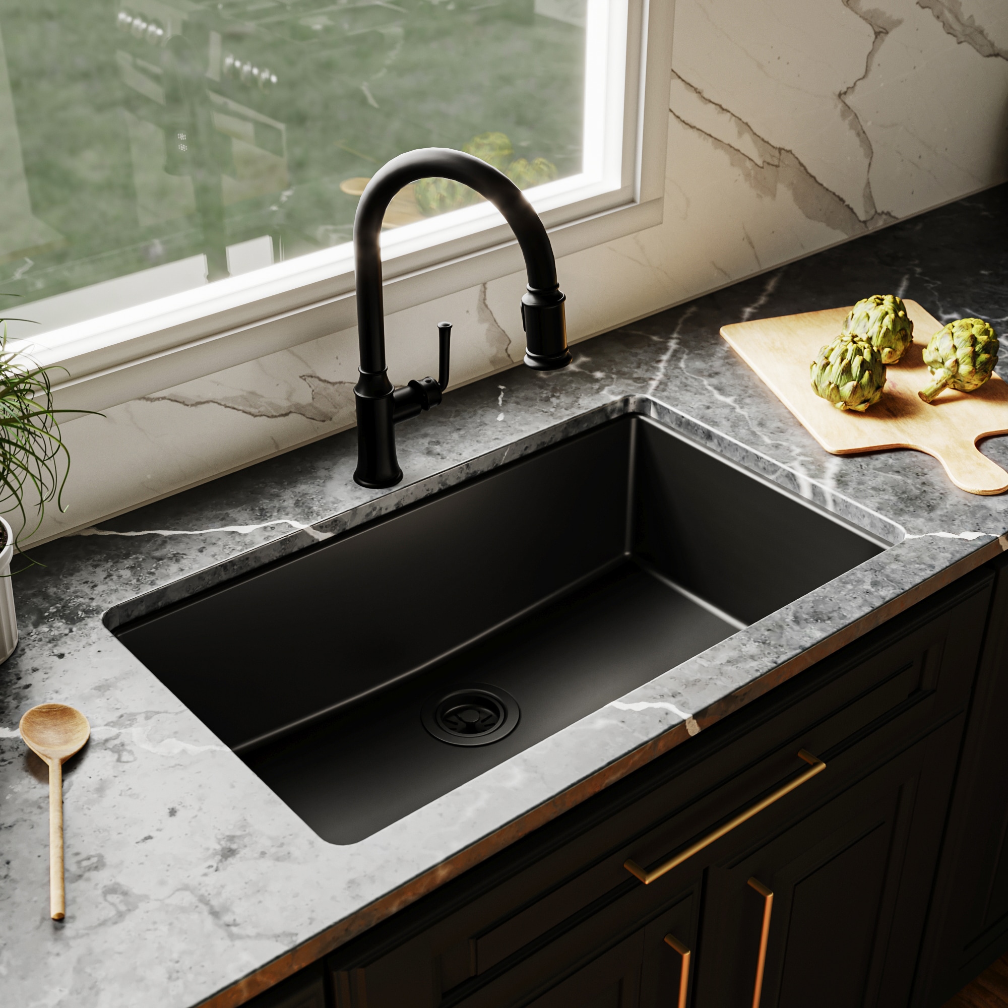 allen + roth GT1012BLK Kitchen-Sinks - View #11