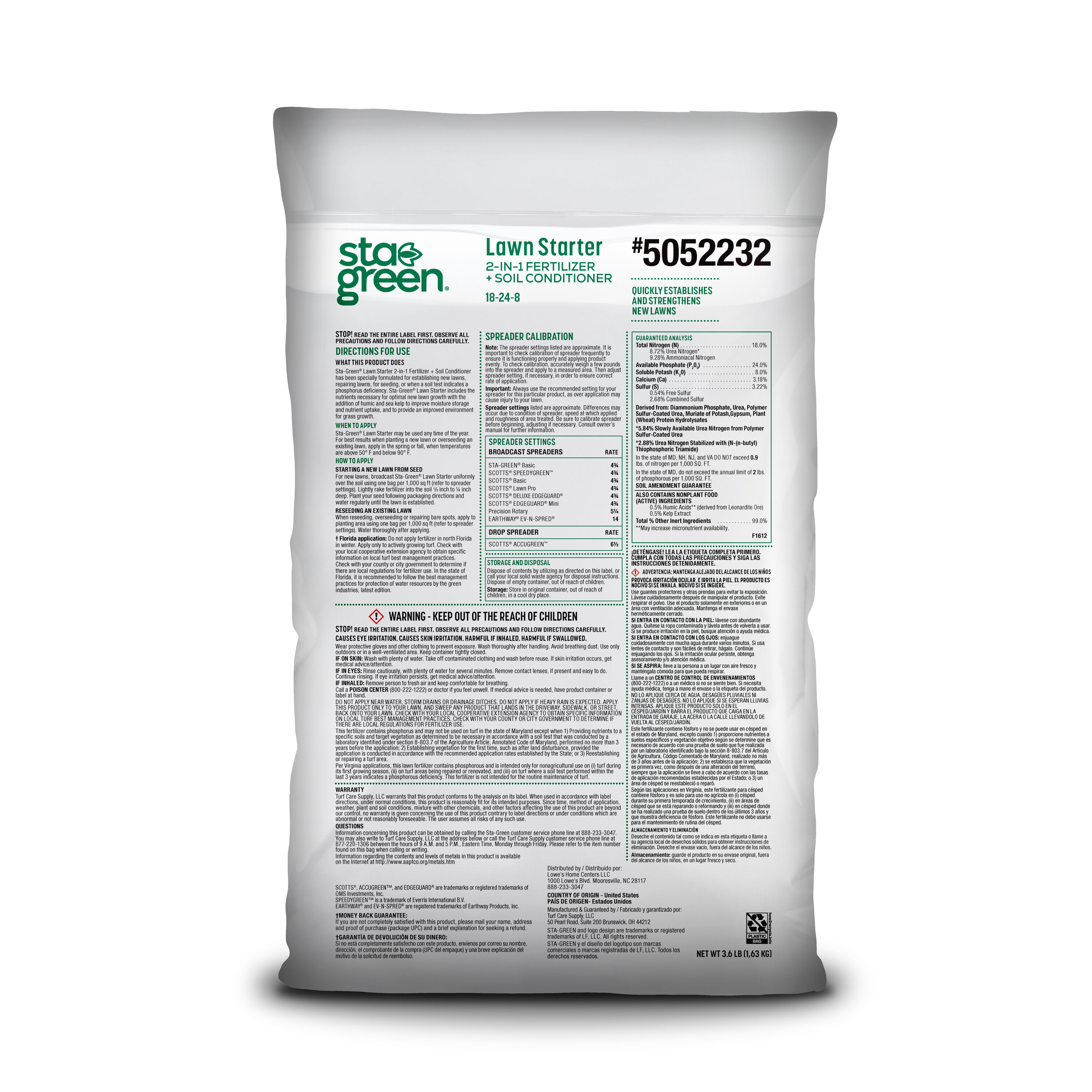Sta-Green 904750 Lawn-Fertilizer - View #2