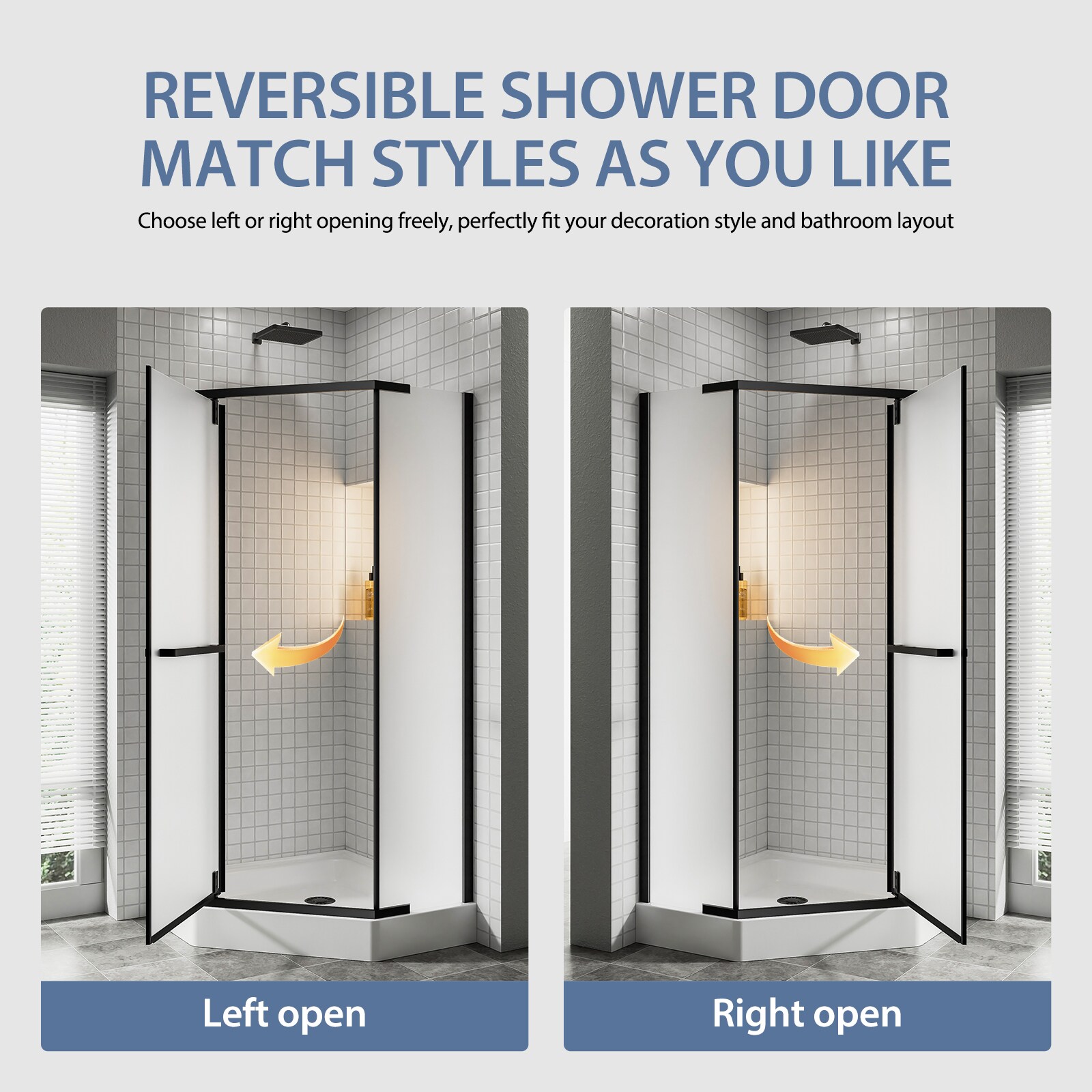 TcwVwc K15D-3672-BLK Shower-Doors - Thumbnail View #4