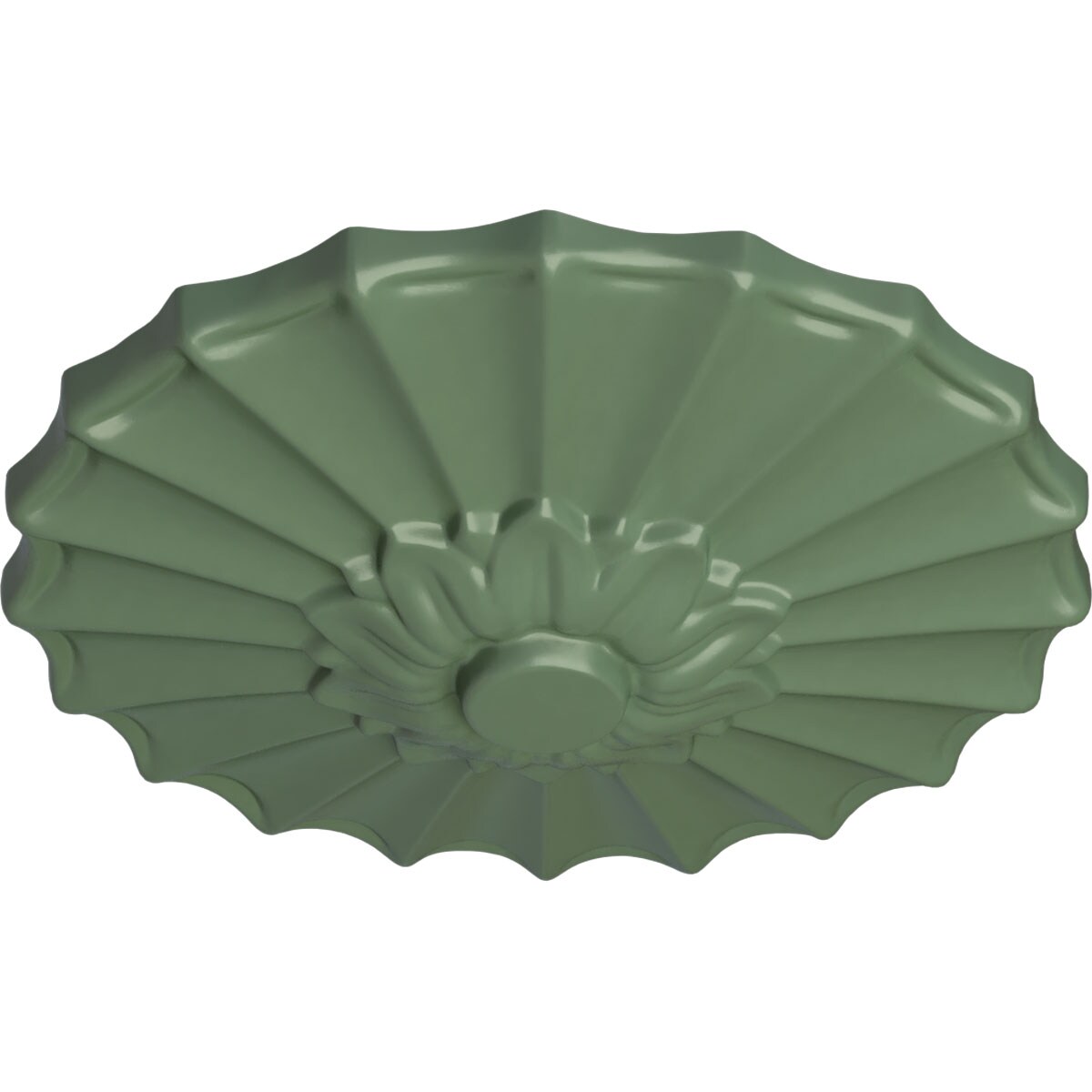 Ekena Millwork CM09SHAGF Ceiling-Medallions - View #2