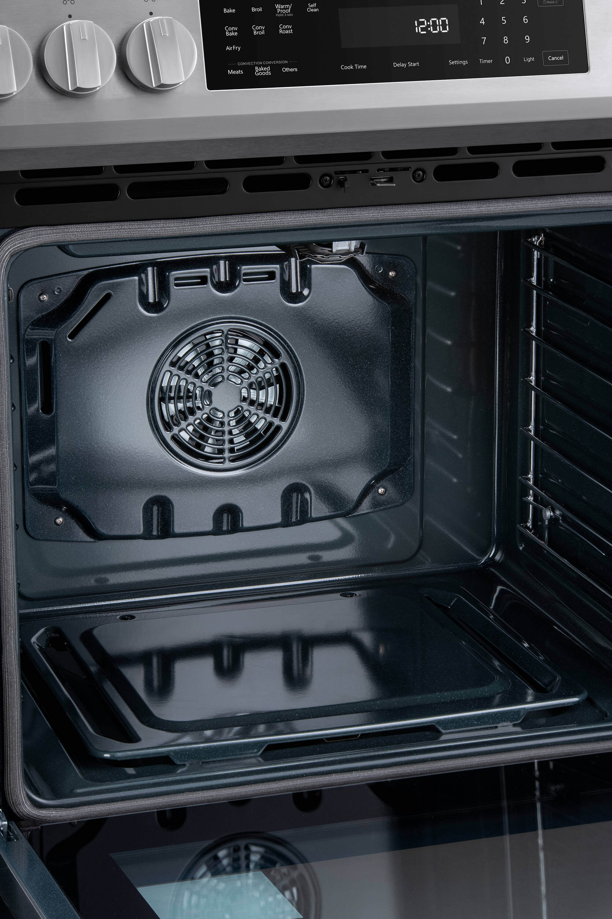 30-inch Stainless Steel Freestanding Gas Range with Convection and Self-Cleaning