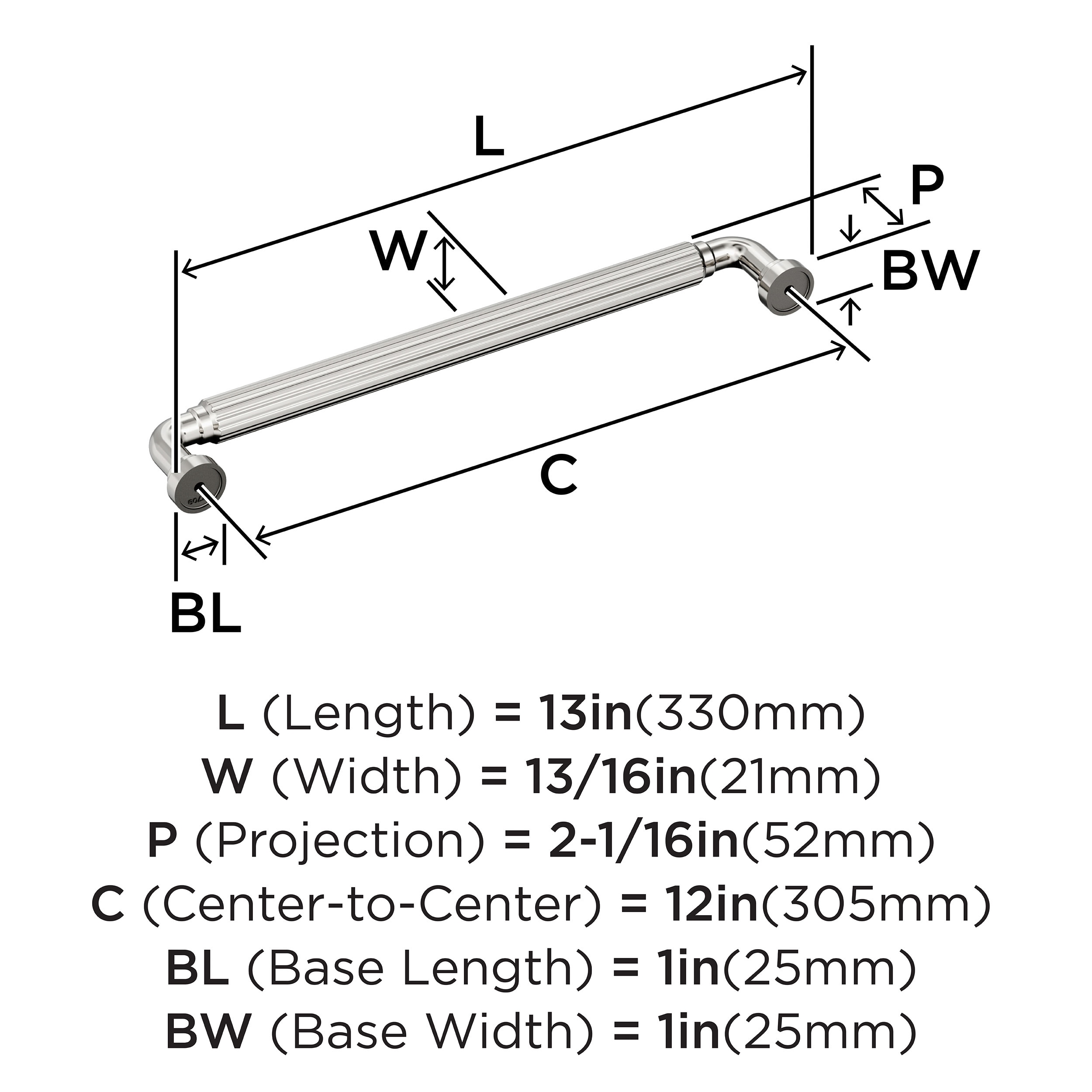 Amerock BP37709PN Cabinet-Pulls - View #4