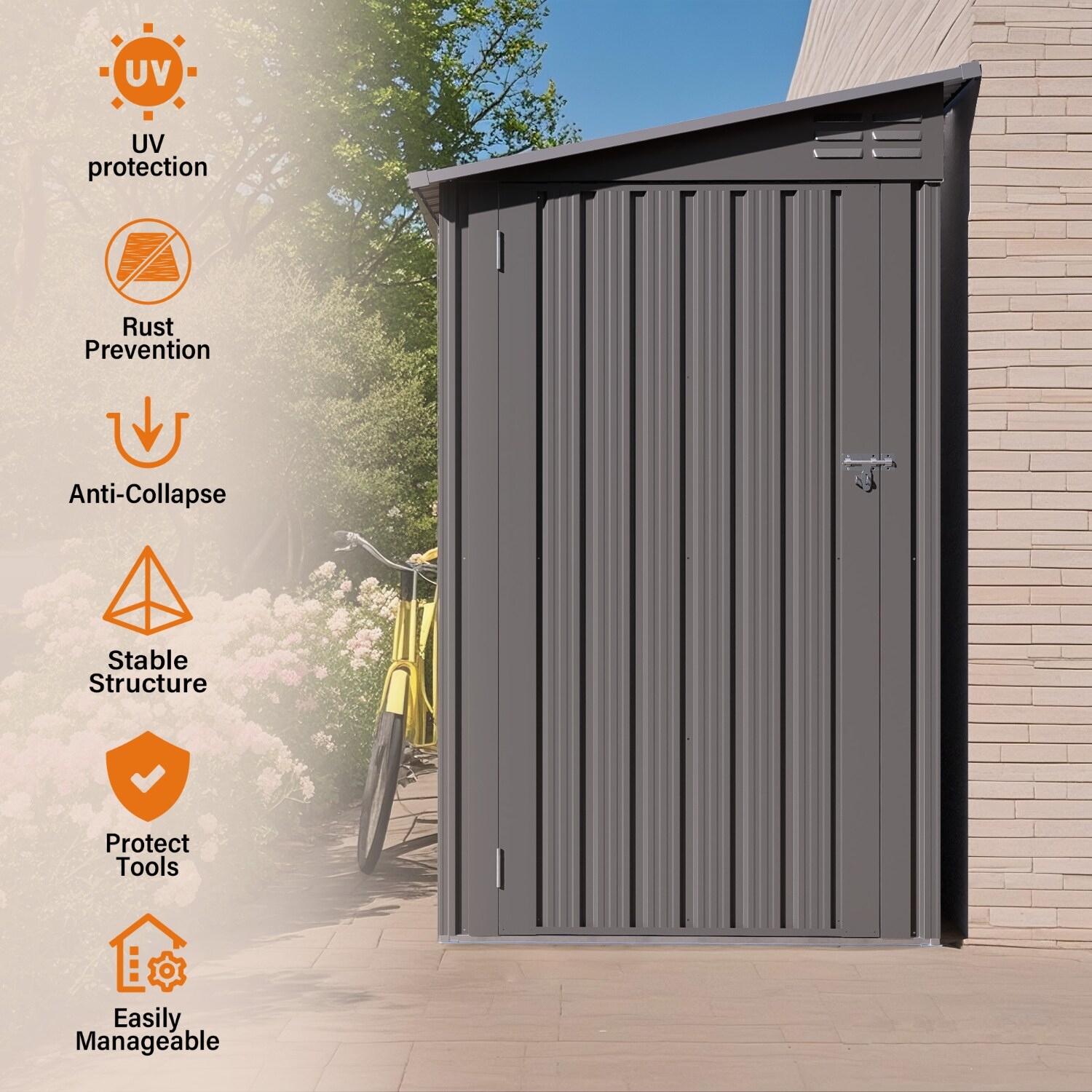 Wooakway FXLS0605-605A84 Metal-Storage-Buildings-Sheds - View #11