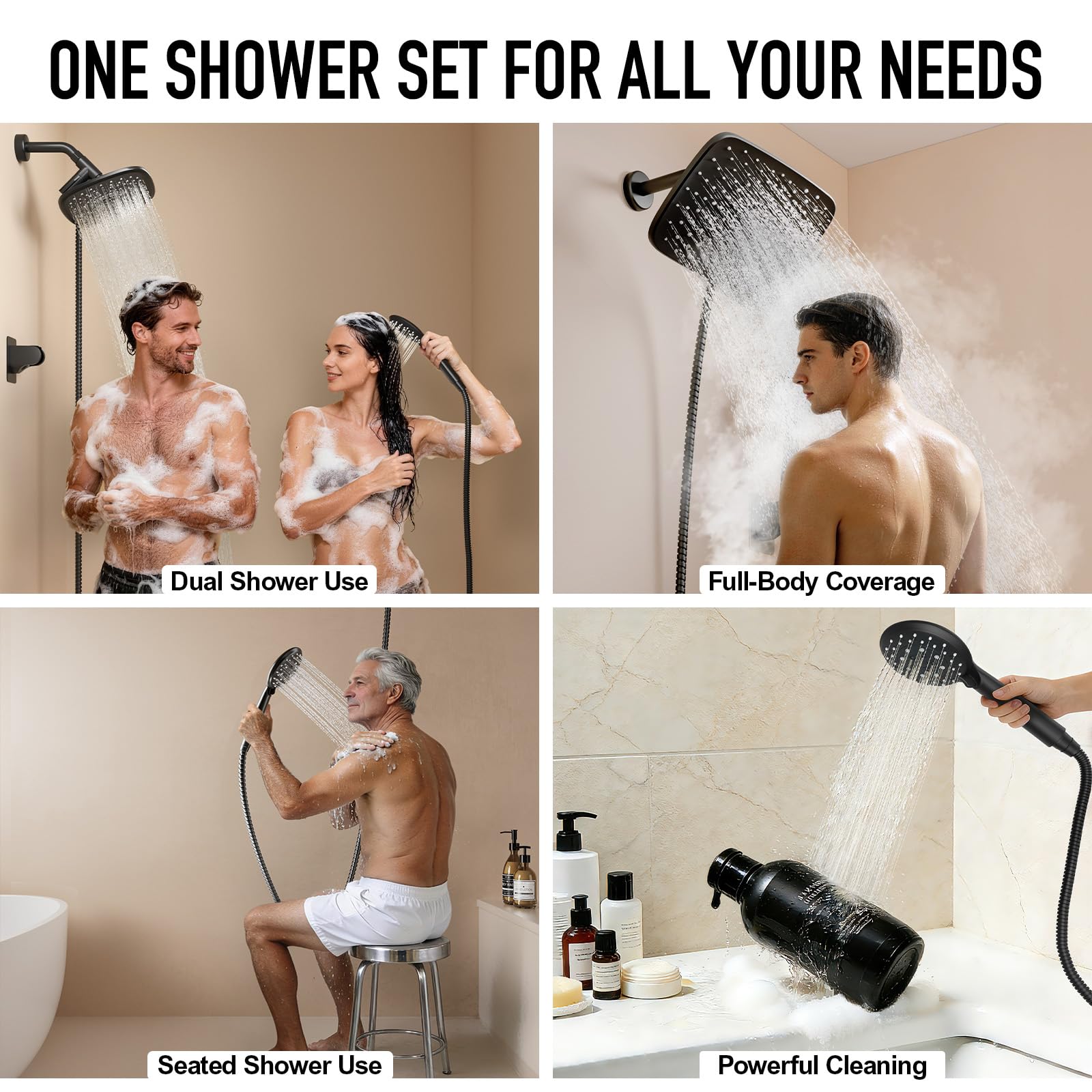 Lovav 5749848224333 Fixed-Showerhead - View #3