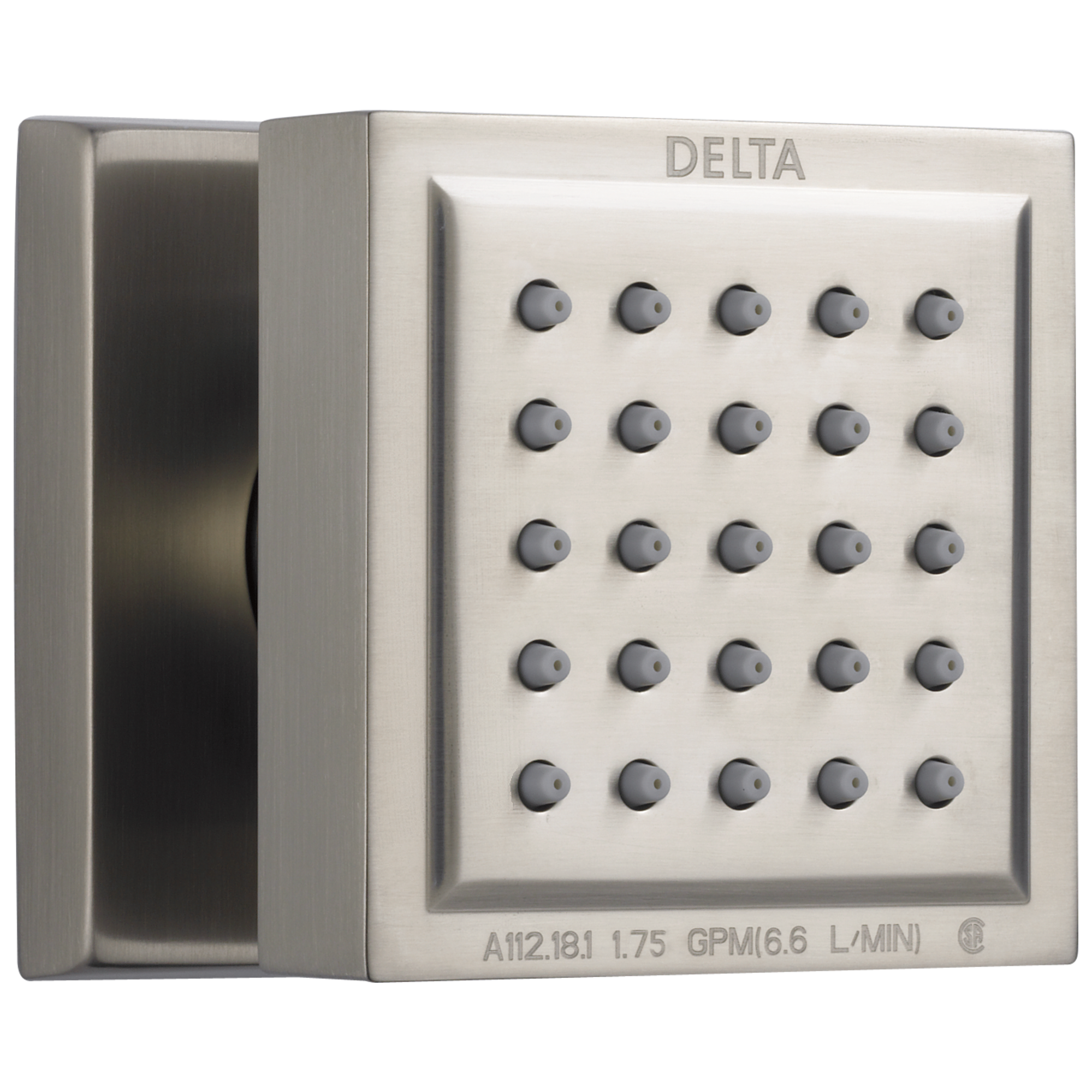 Shower Jets Fixture Color Family Nickel