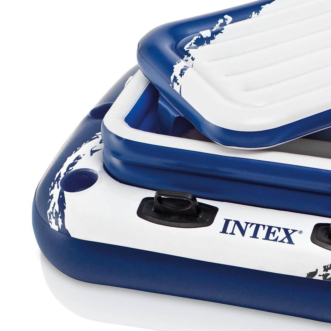 Intex 53-in X 53-in 1-Seat Multicolored Inflatable Raft 5-Pack At Lowes.com