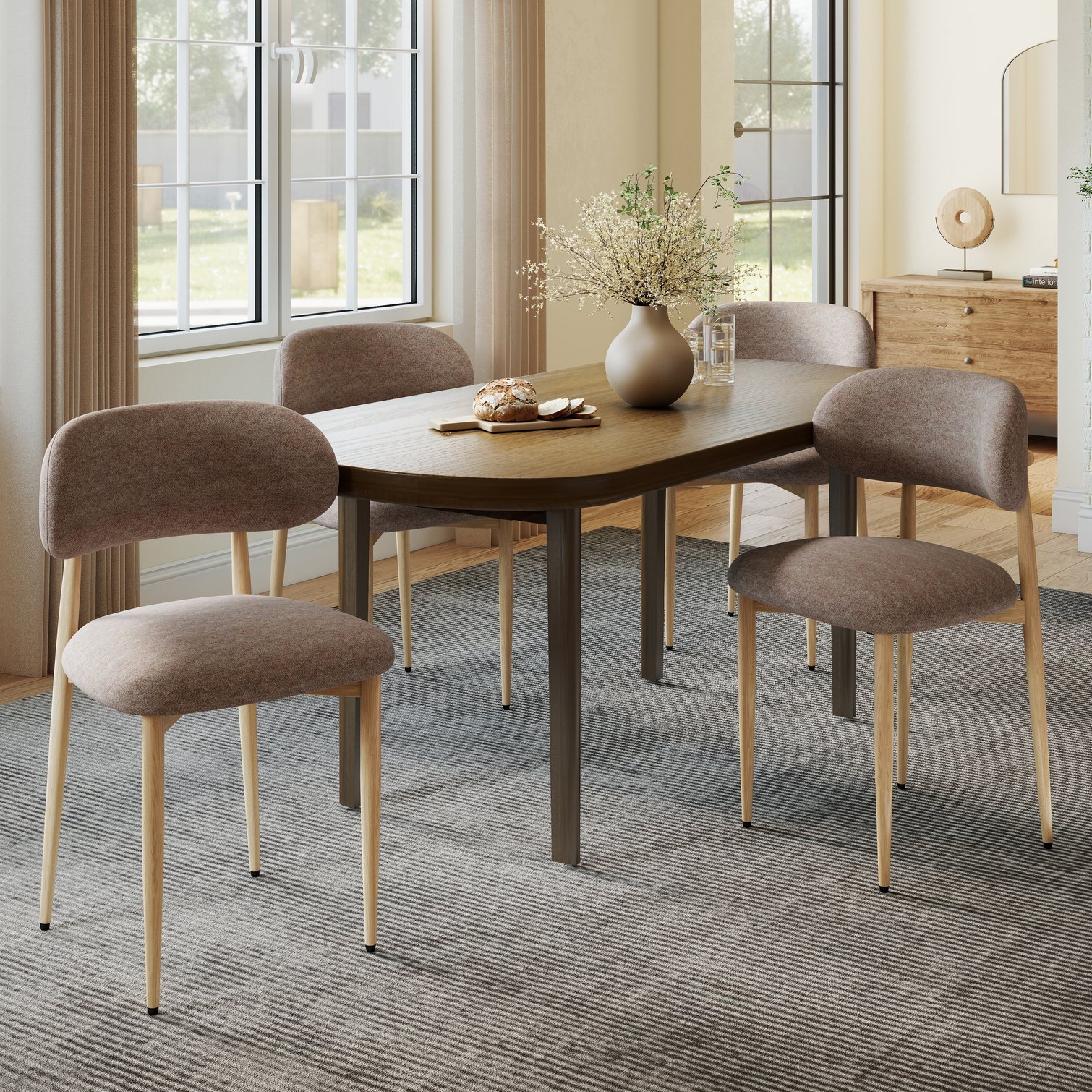 FlowLuxe DPHNHPQK4QNC Dining-Chairs - View #3