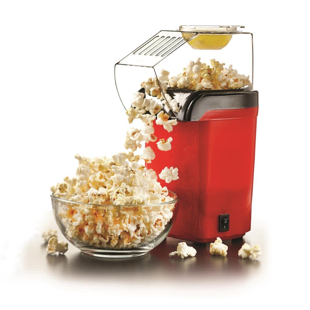 Hot Air Popper Popcorn Maker with 2 Popcorn Boxes for Home, 1200W