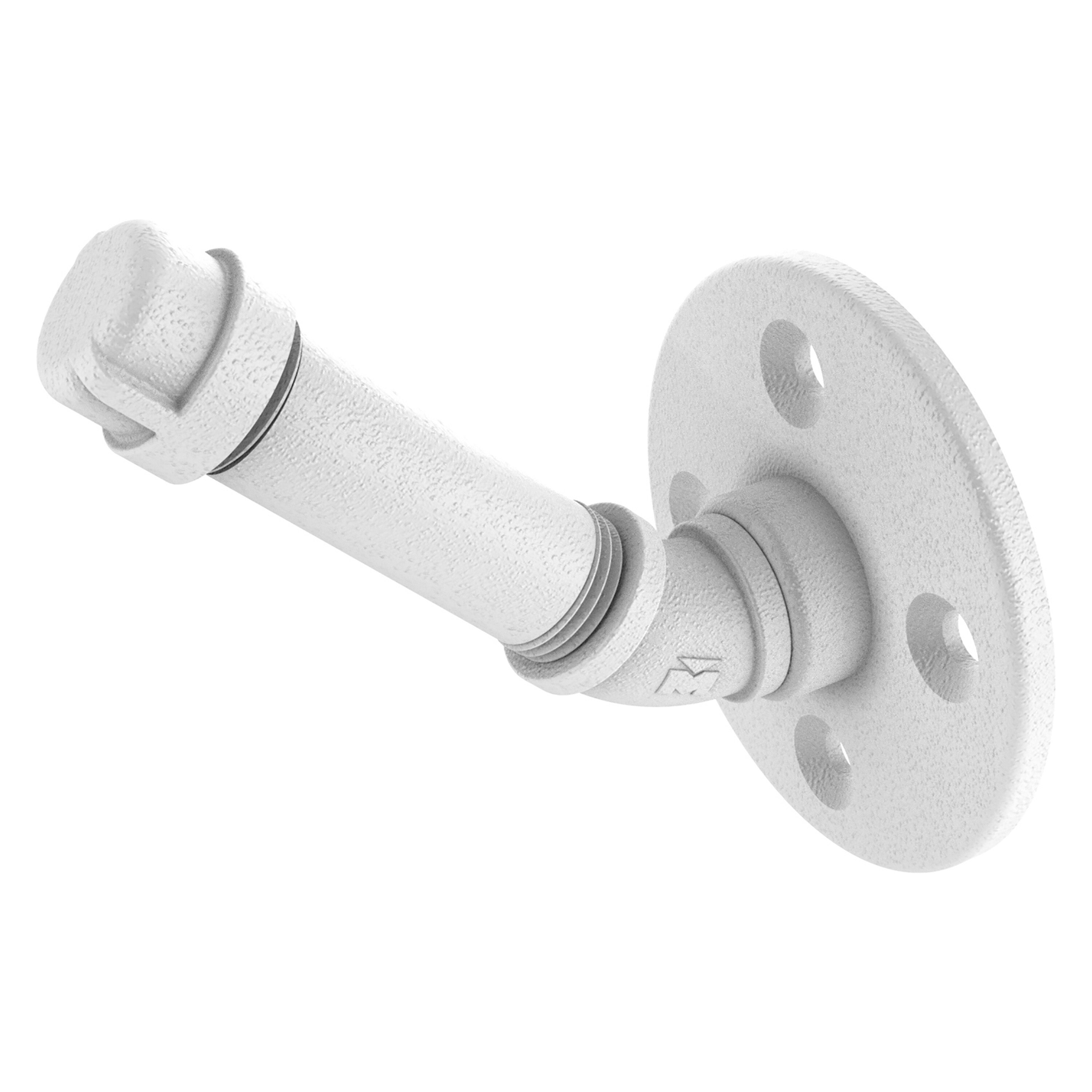 Allied Brass P-300-HK-WHM Pipeline Matte White Single -Hook Wall mount Towel Hook