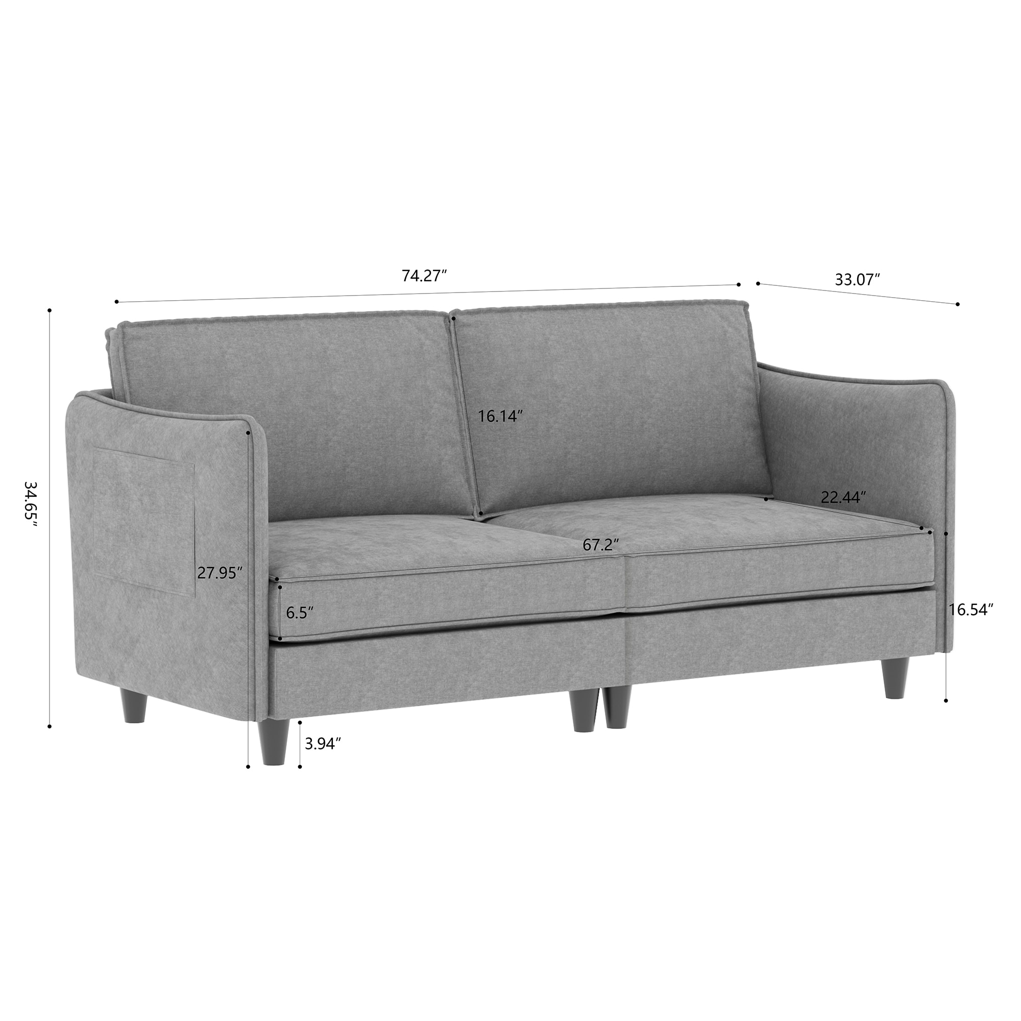 Bybafun YD3800028 Sofas-Loveseats - View #5