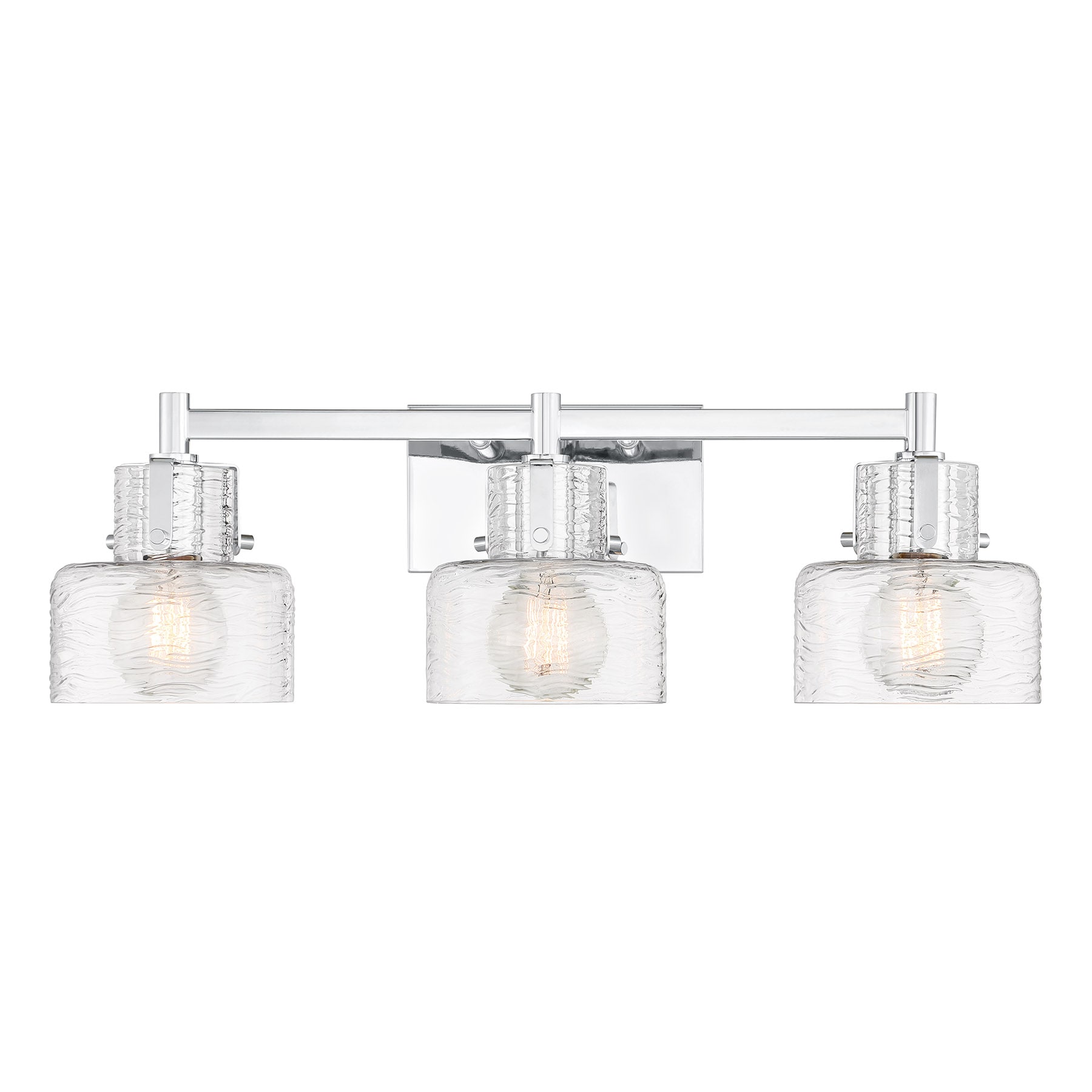 Savoy House 8-1030-3-11 Dover 25-in 3 -Light Polished Chrome Modern/contemporary Vanity light