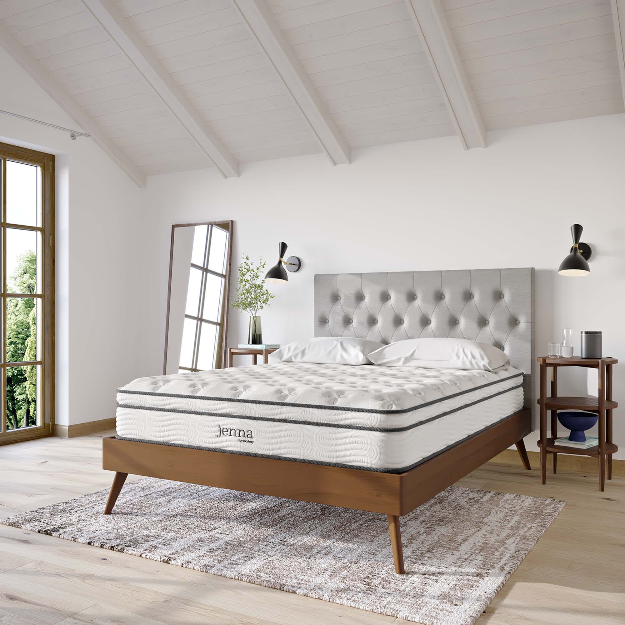 Modway MOD-5770-WHI Mattresses-Boxsprings - View #4
