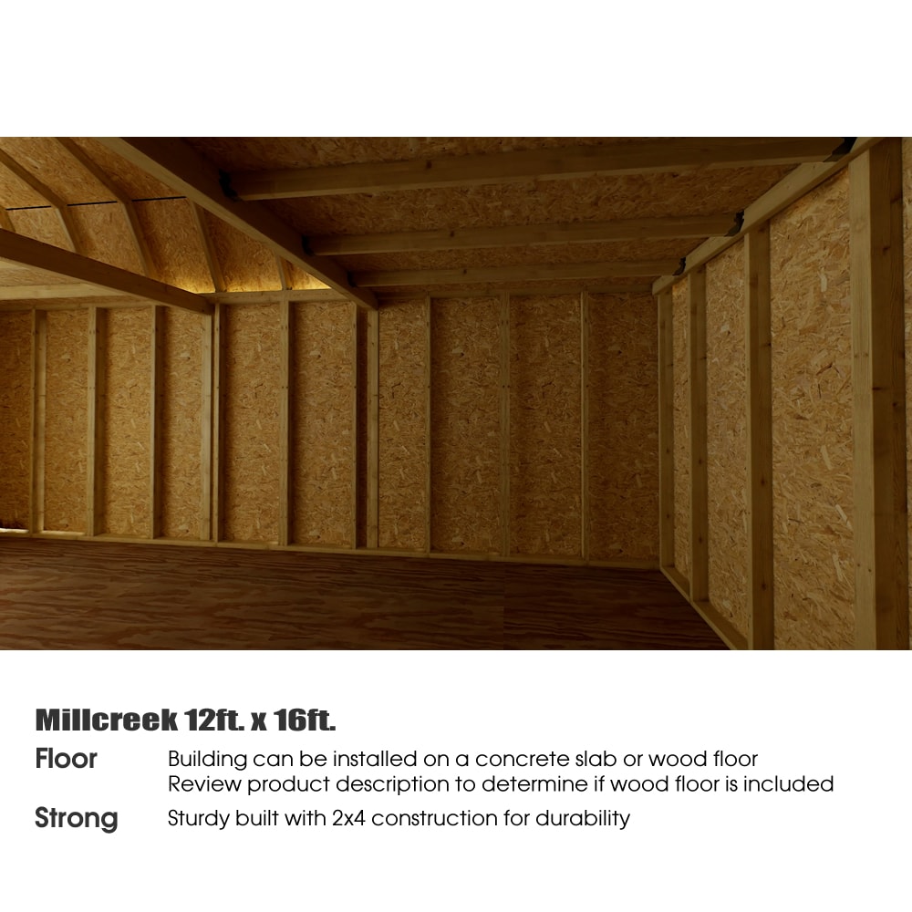 Best Barns MILLCREEK1220 Wood-Storage-Buildings - View #7