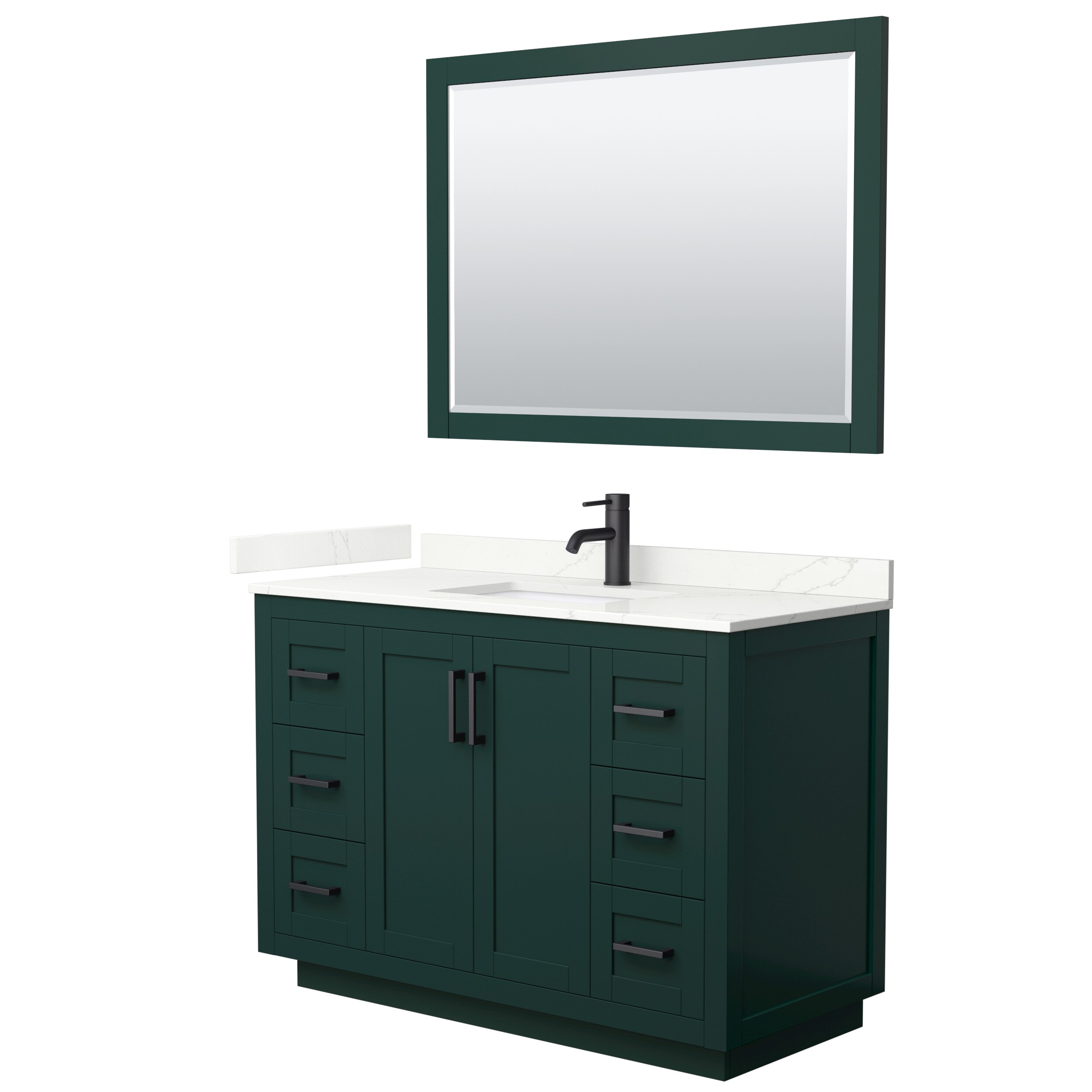 Wyndham Collection WCF292948SGKGTUNSM46 Bath-Vanity-Combo - View #2