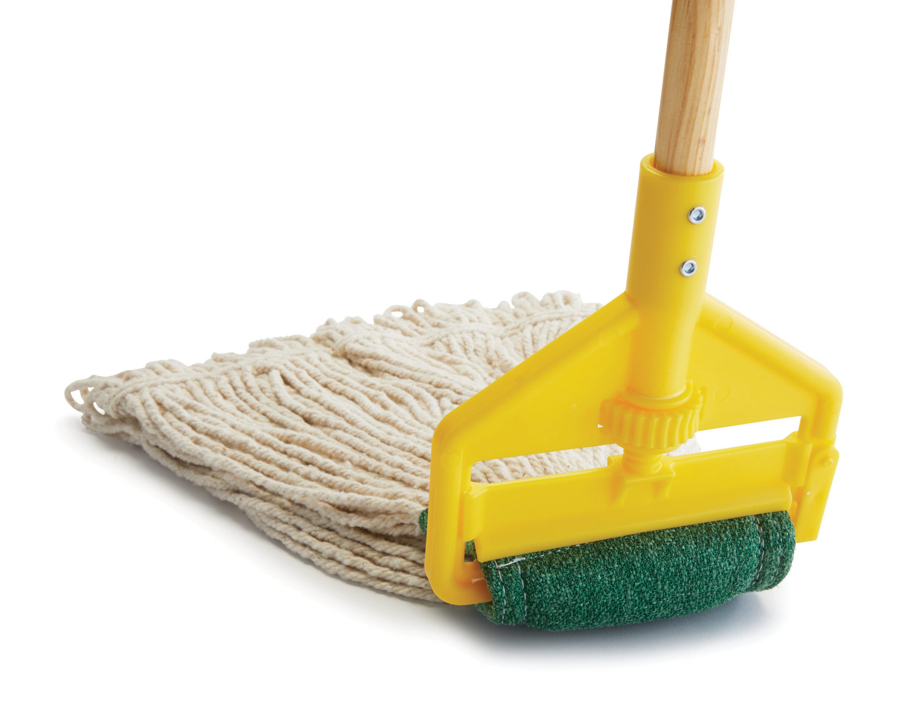 Rubbermaid Commercial Gripper Wet Mop Handles 67 1516 Yellow Set Of 12  Handles - Office Depot