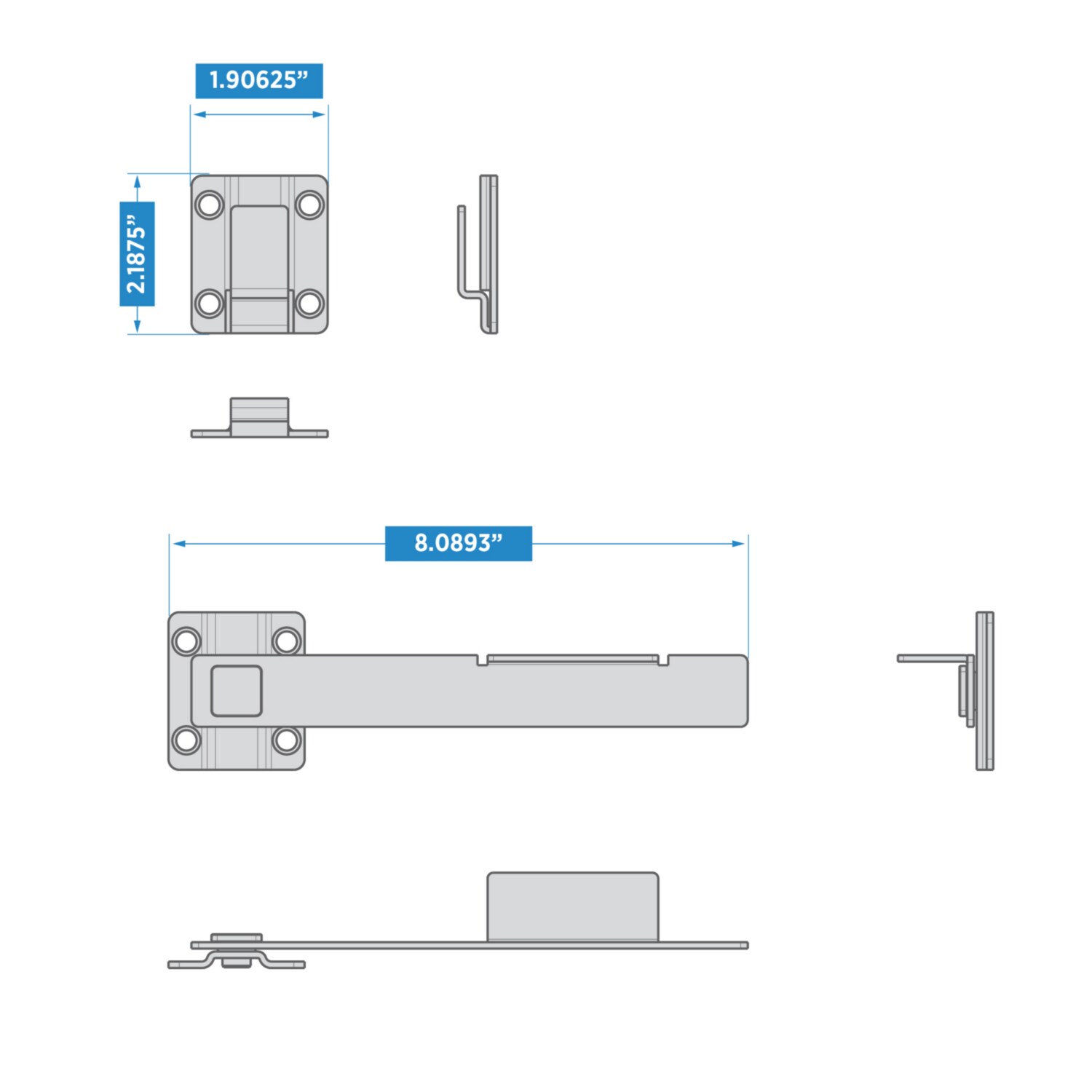 National Hardware N166-023 Gate-Hardware - View #5