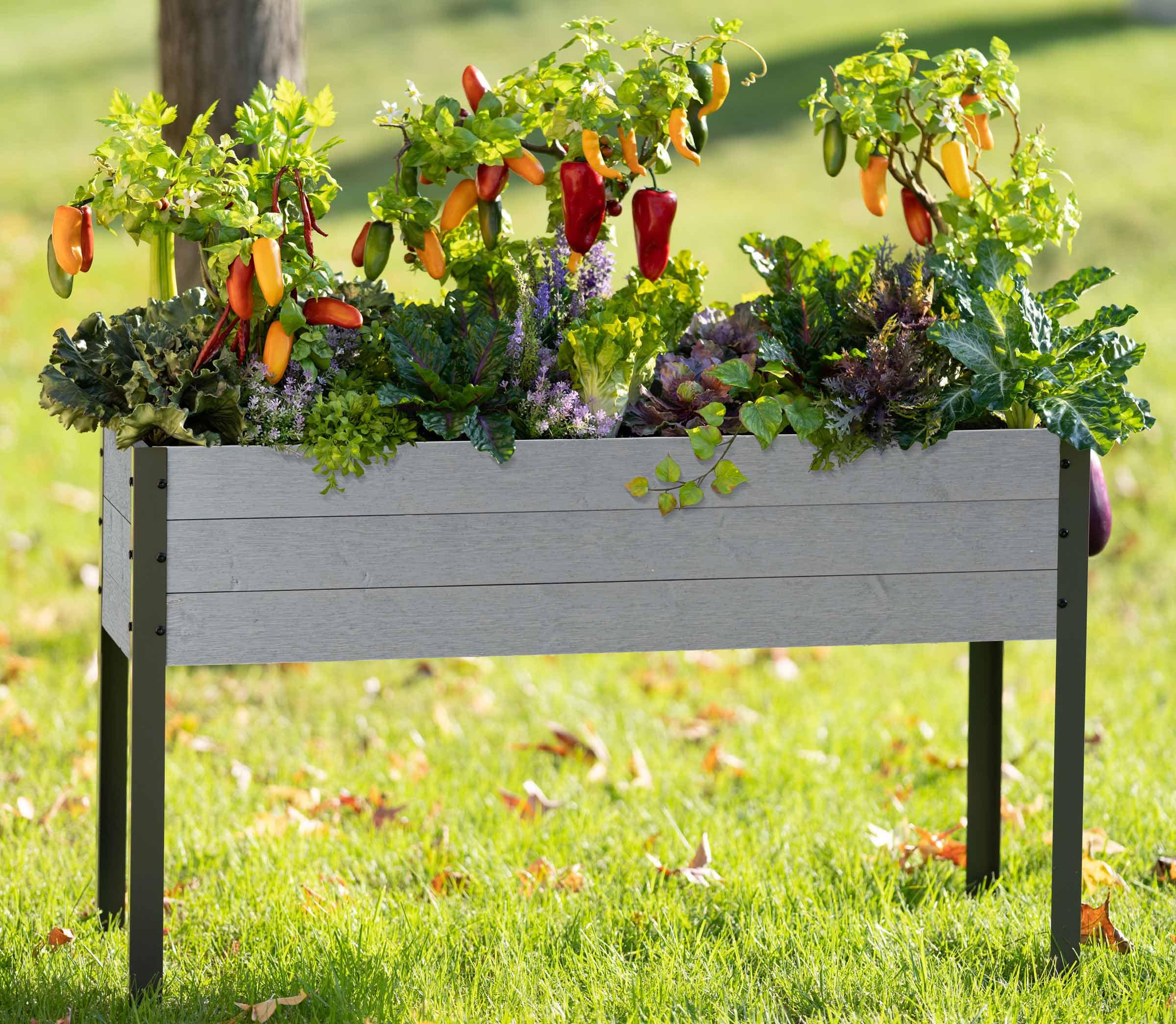CedarCraft CCESB4721GY Raised-Garden-Beds - View #2