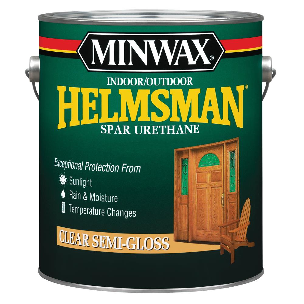 Minwax 13210000 Helmsman Oil-based Clear Transparent Semi-gloss Interior Stain ( 1-gallon )