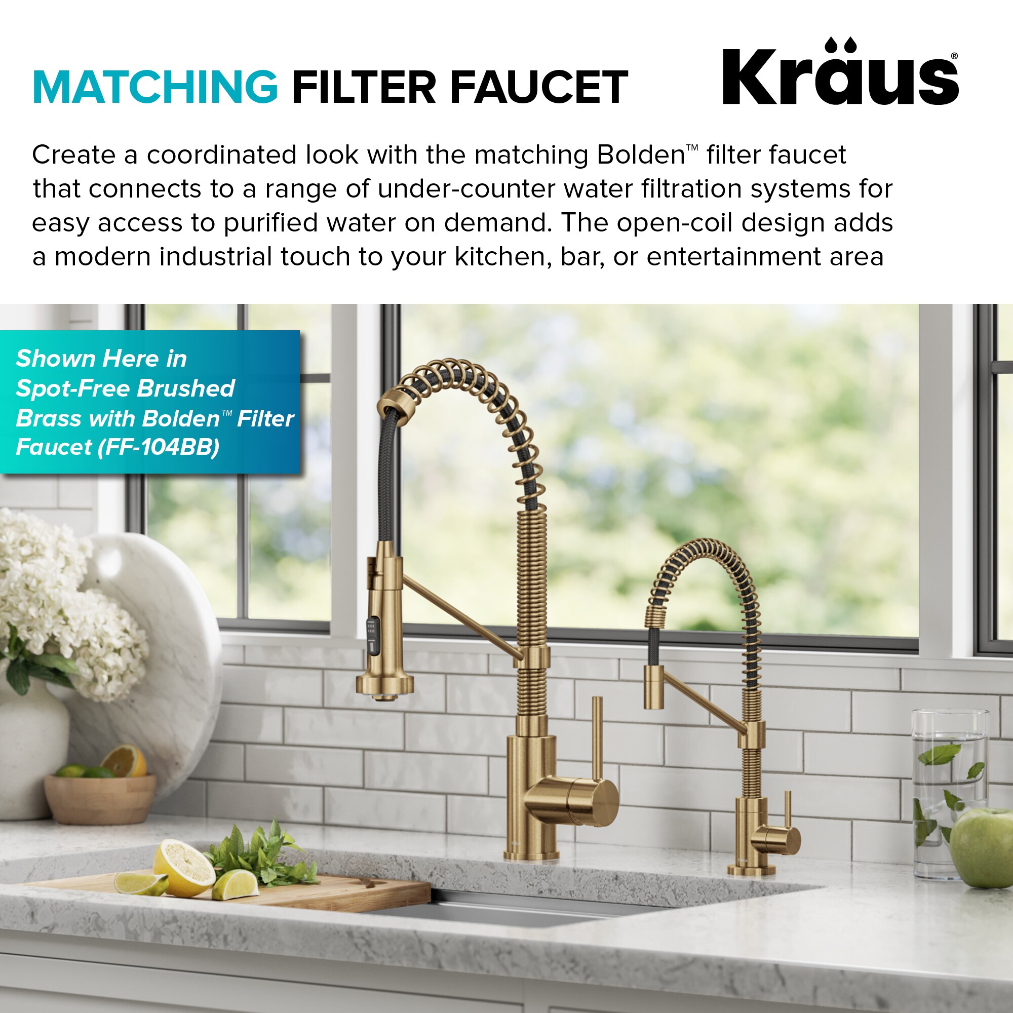 Kraus KPF-1610BBMB Kitchen-Faucets - View #14