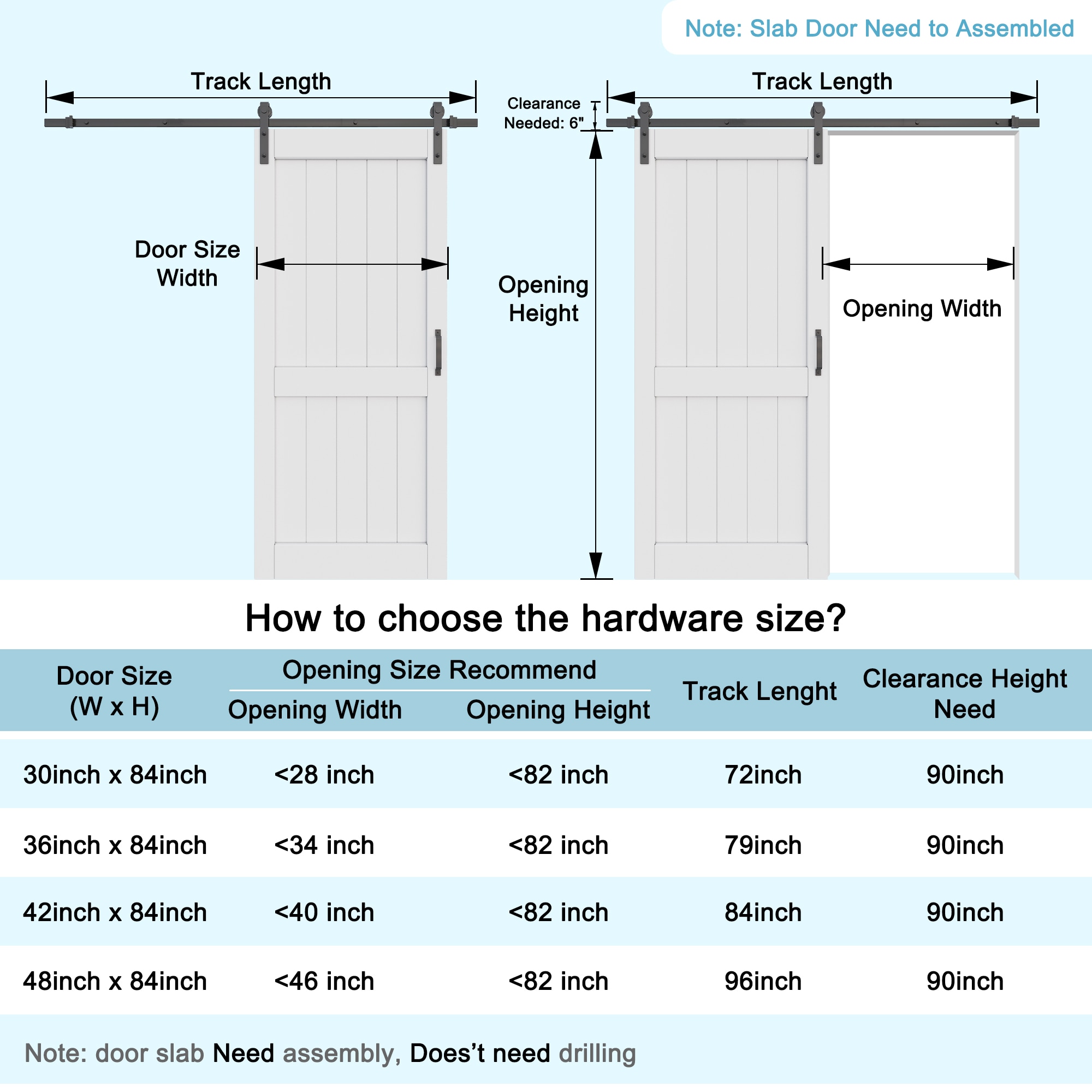 JUJUBON IN-BDR-PR-BD-R-48 Barn-Doors - View #7