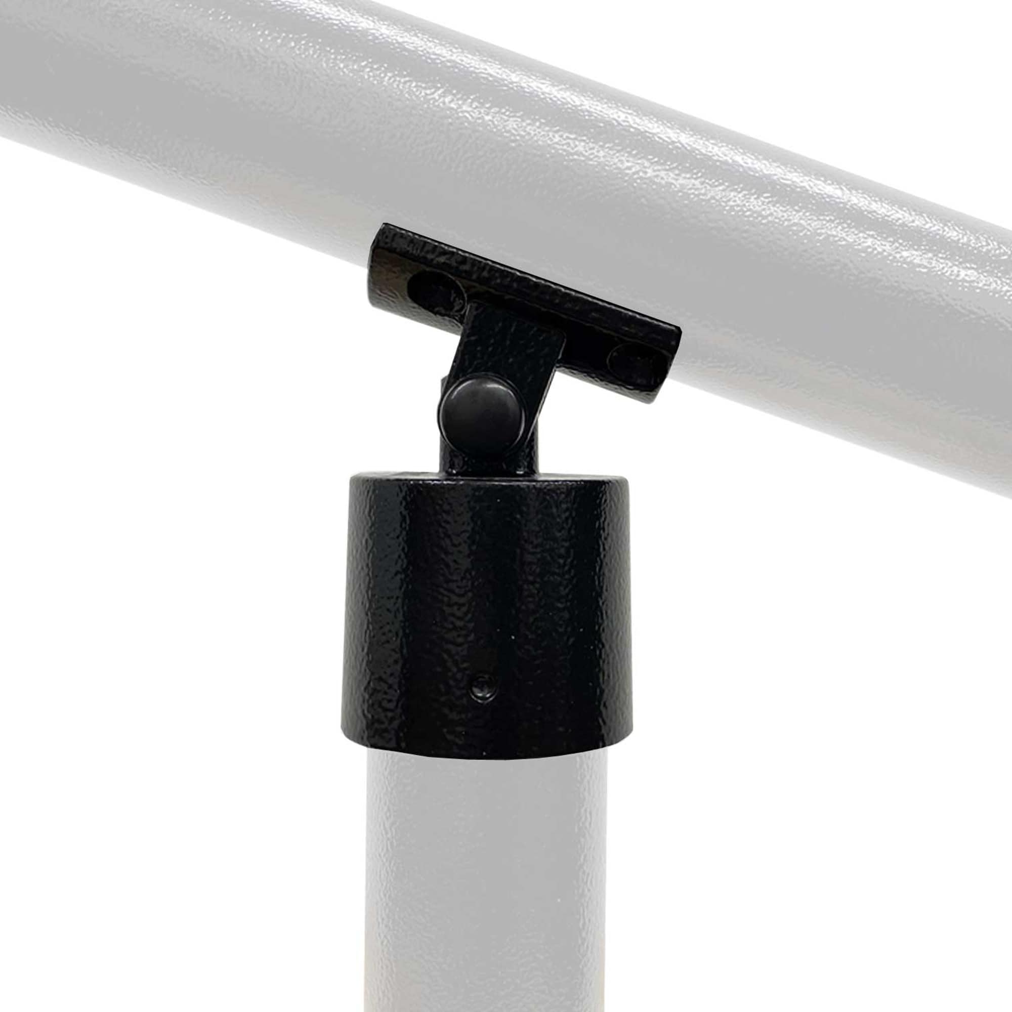 Wolf Handrail WHA275-HB 1.9-Inches x Hammered Black Painted Aluminum