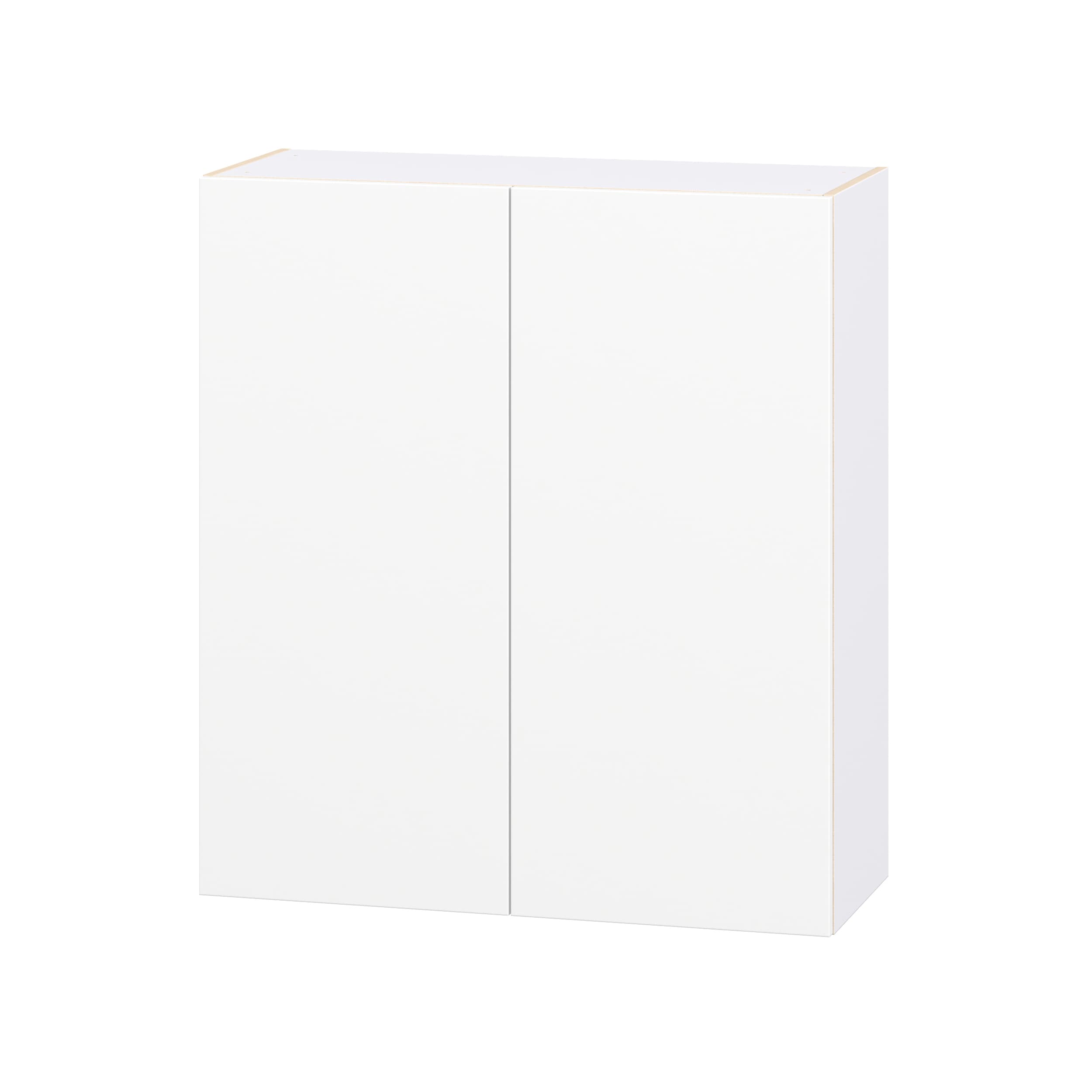 Hugo&Borg Lasalle 36-in W x 40-in H x 14.75-in D Bright White Slab Laminate Wall Fully Assembled Cabinet Flat Panel Slab
