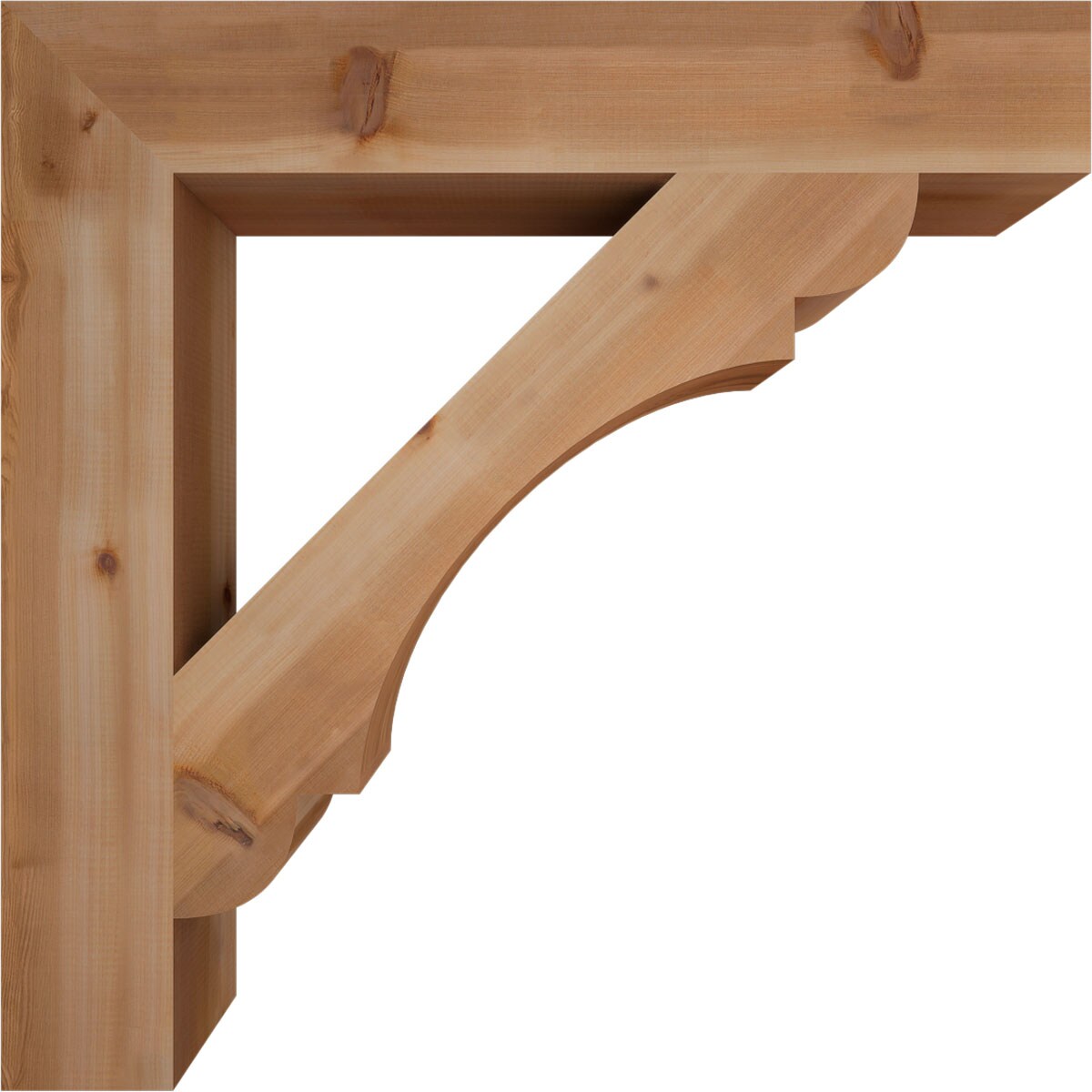 Ekena Millwork BKT06X38X38OLY05SWR Exterior-Brackets-Braces - View #3