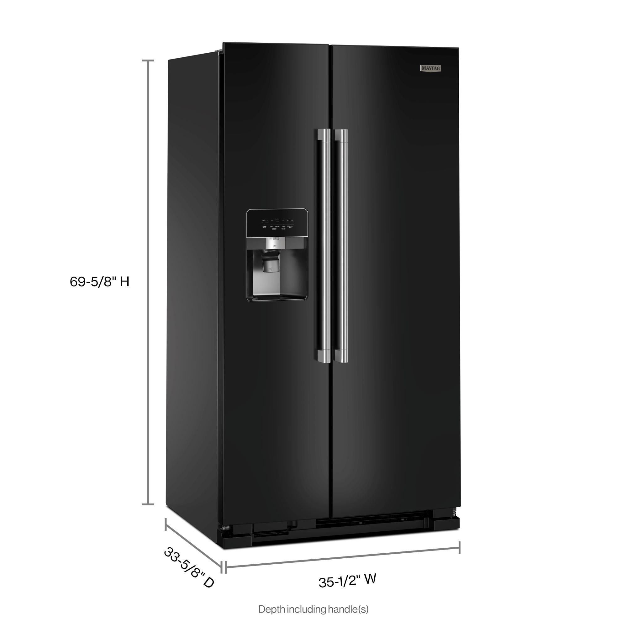 Maytag MRSF4036PB Side-By-Side - View #4