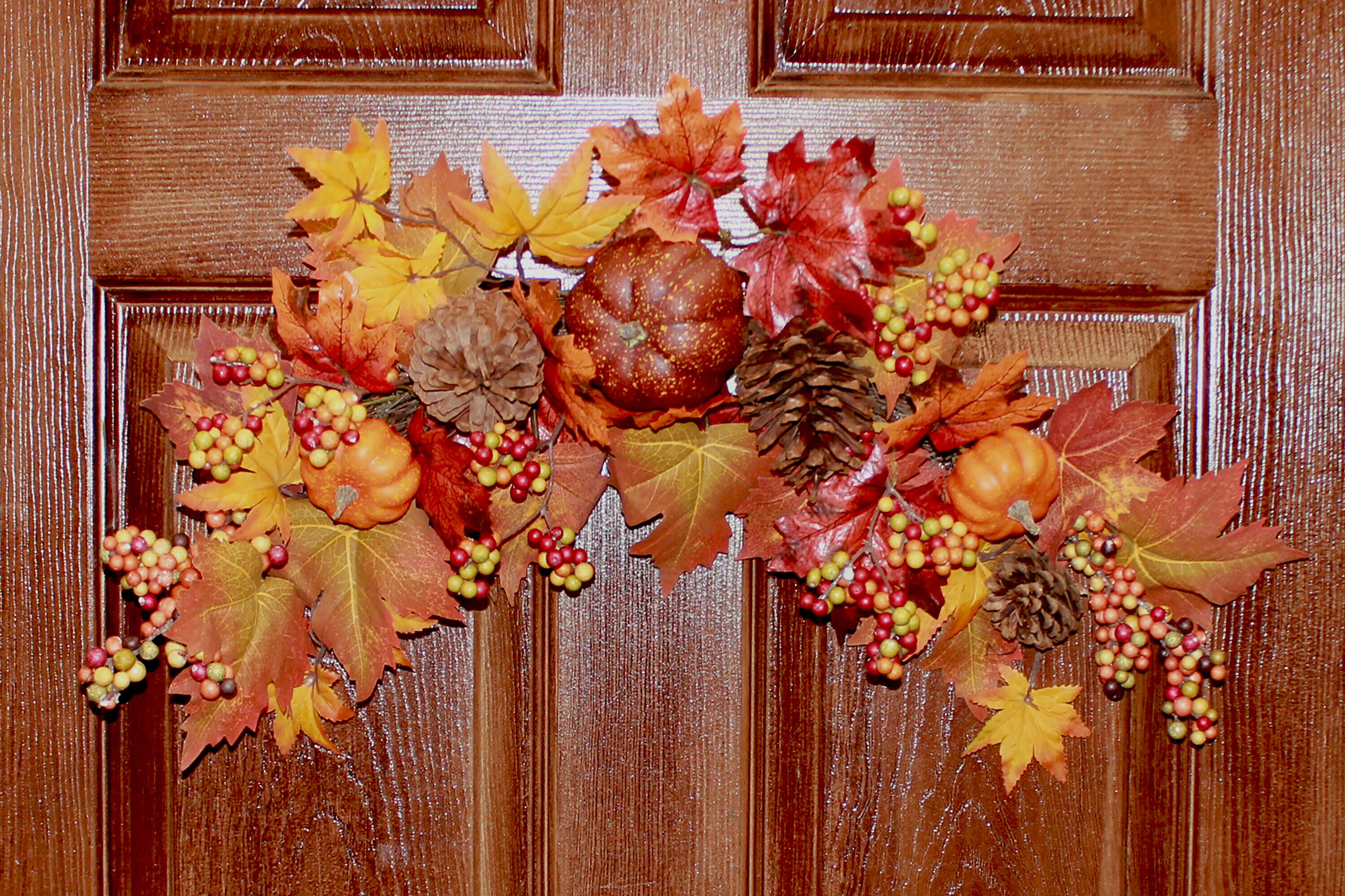 Worth Imports 9987 Artificial-Thanksgiving-Wreaths - View #3