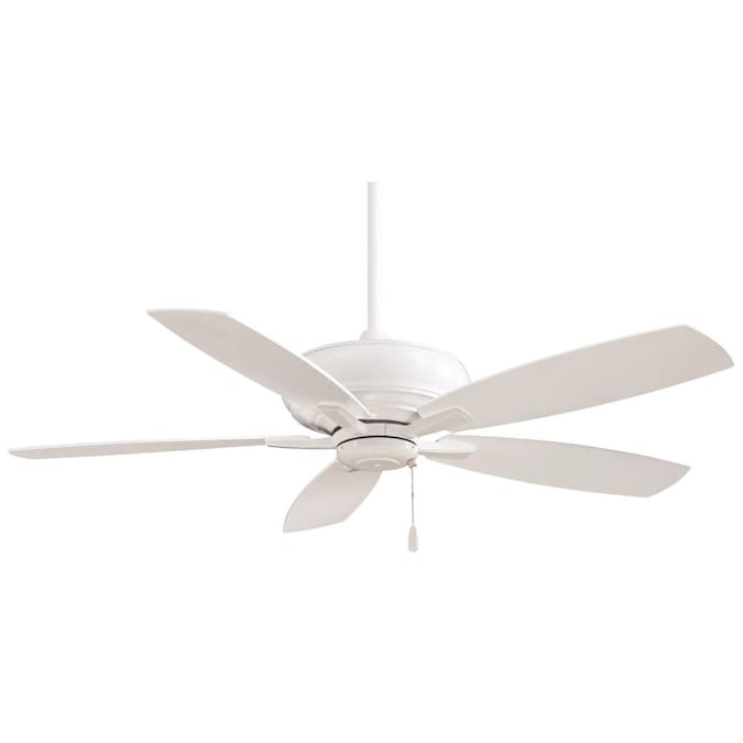 Minka Aire Kola 52 In White Indoor, Ac 552 Ceiling Fan