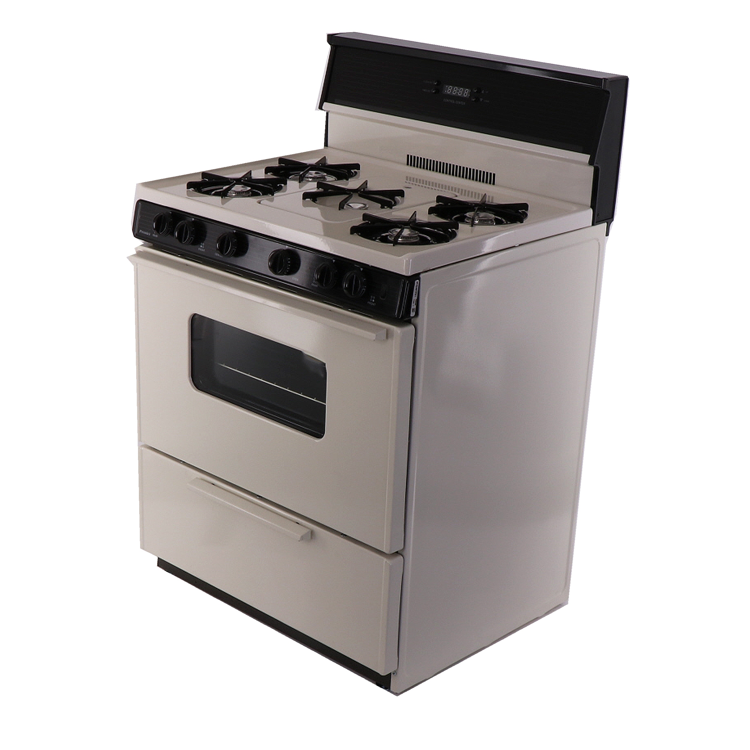 Holiday 20-in 4 Burners 2.4-cu ft Freestanding Electric Range (White) in  the Single Oven Electric Ranges department at