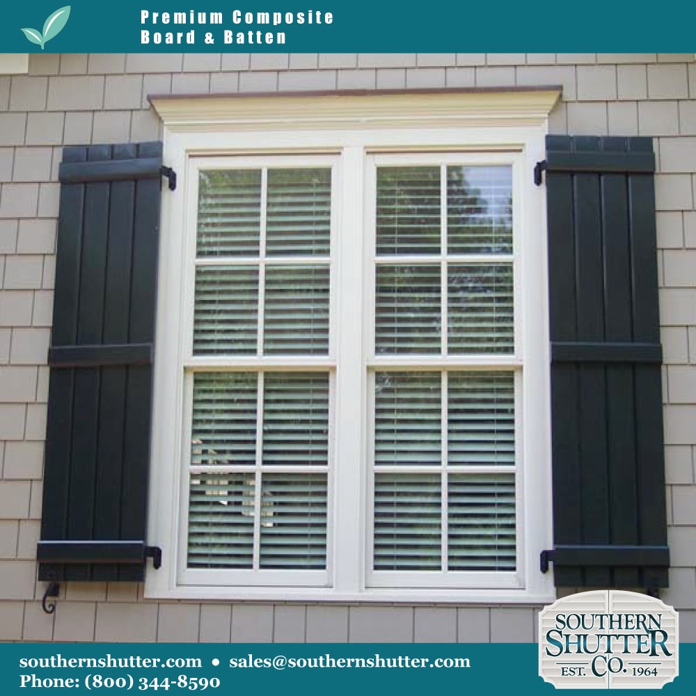 Southern Shutter CBB1555UNF Exterior-Shutters - View #11