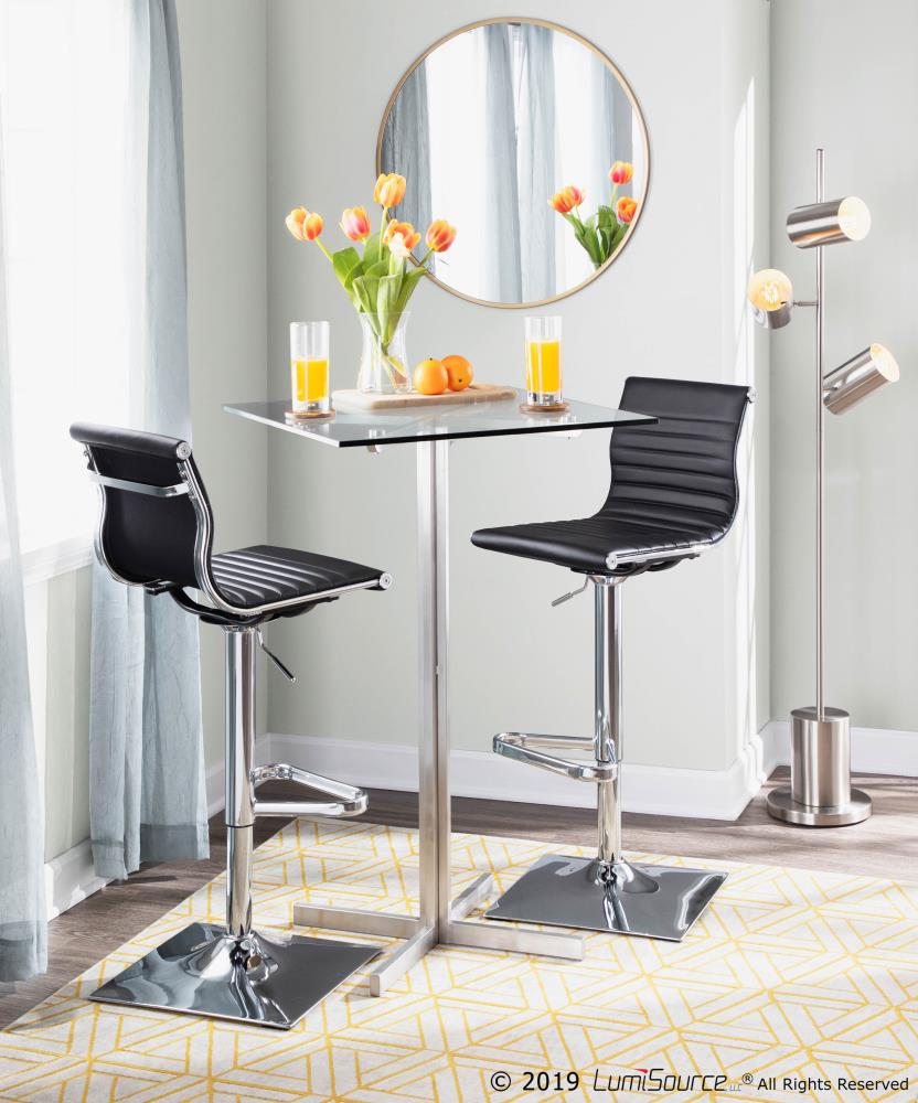 LumiSource BT-FUJISQ SS+GL Dining-Tables - View #8