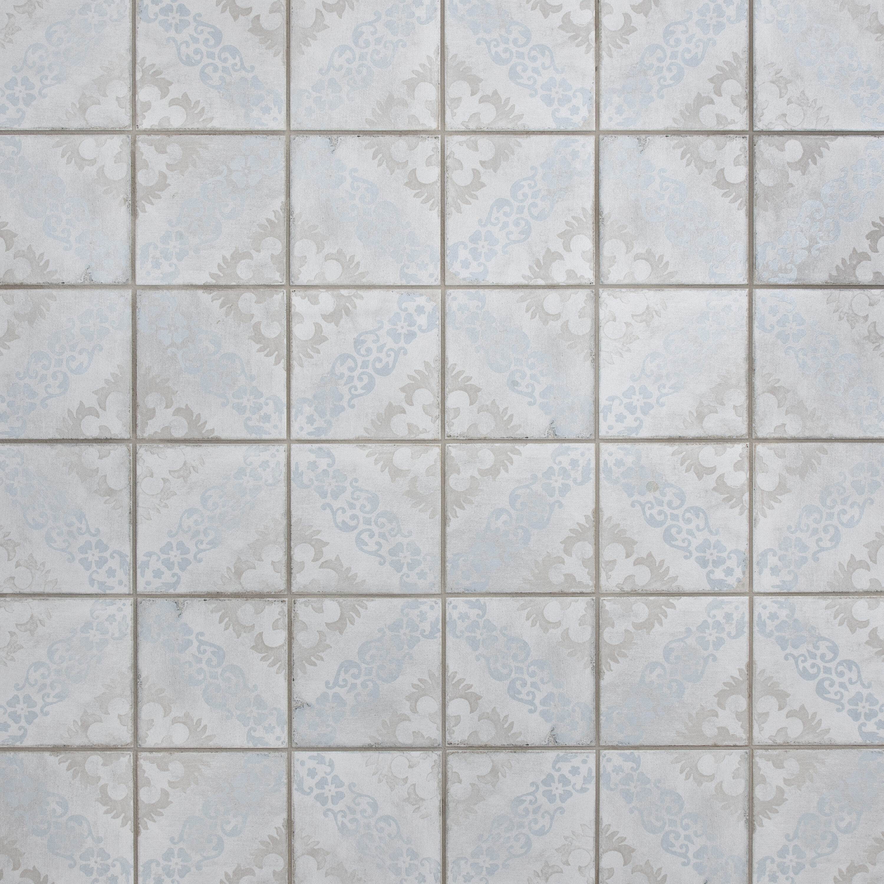 Barcelona 6" x 6" Matte Porcelain Patterned Wall and Floor Tile