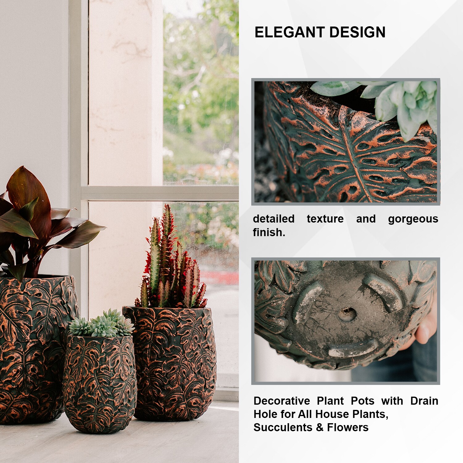 XBrand PL7075BN Planter-Window-Box - View #4