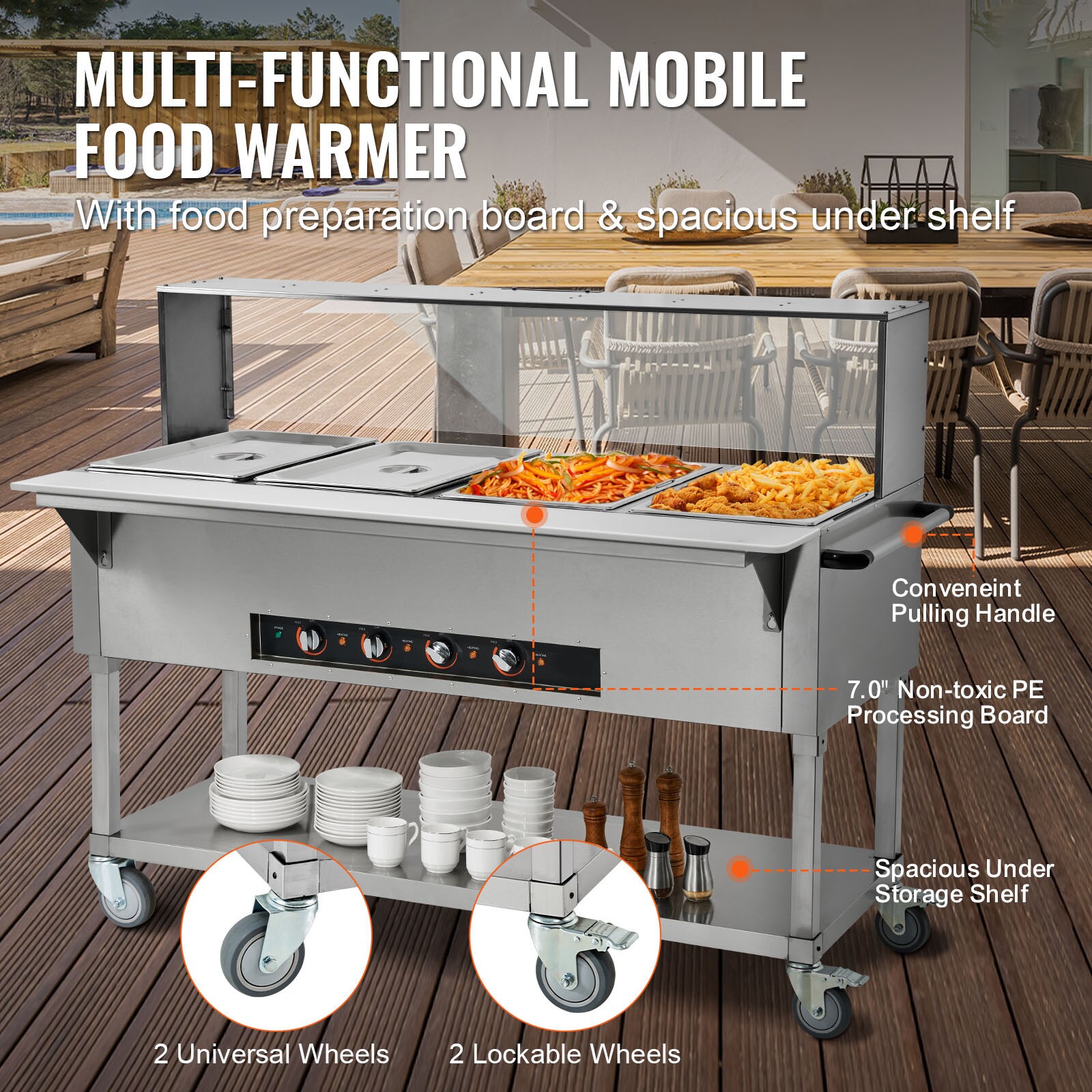 VEVOR CJRT5G3750W000001V4 Buffet-Servers - View #11