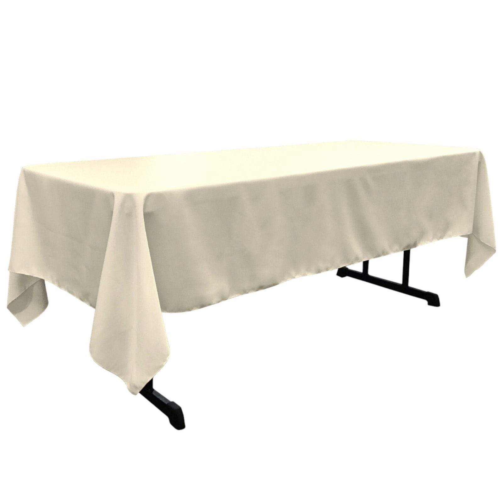Slickblue Indoor and Outdoor Polyester Poplin Table Cover for 6-8 ft Rectangular Table Stain and Wrinkle Resistant Multiple Color and Size Options