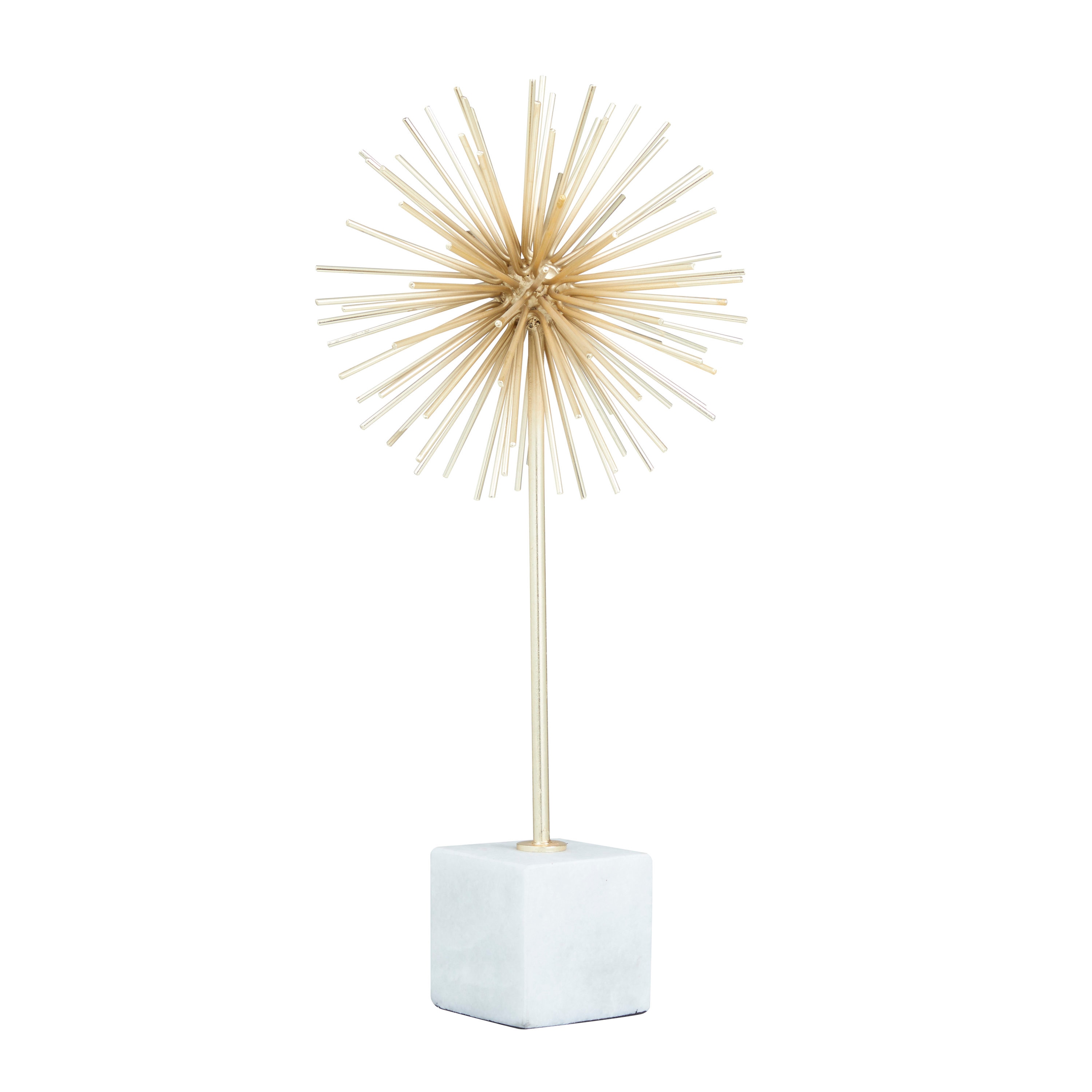 Grayson Lane 87140 Gold Marble Glam Sculpture