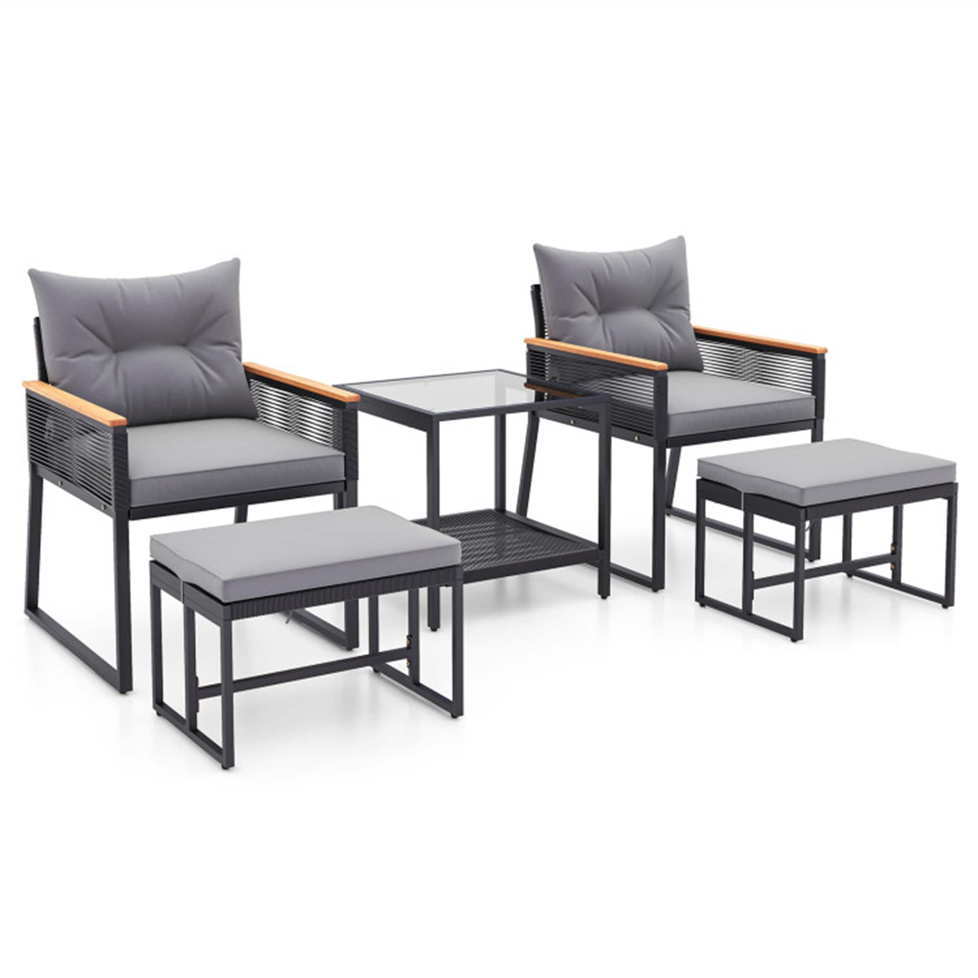 BABOOM BOM-0354GR-CO Patio-Conversation-Sets - View #5