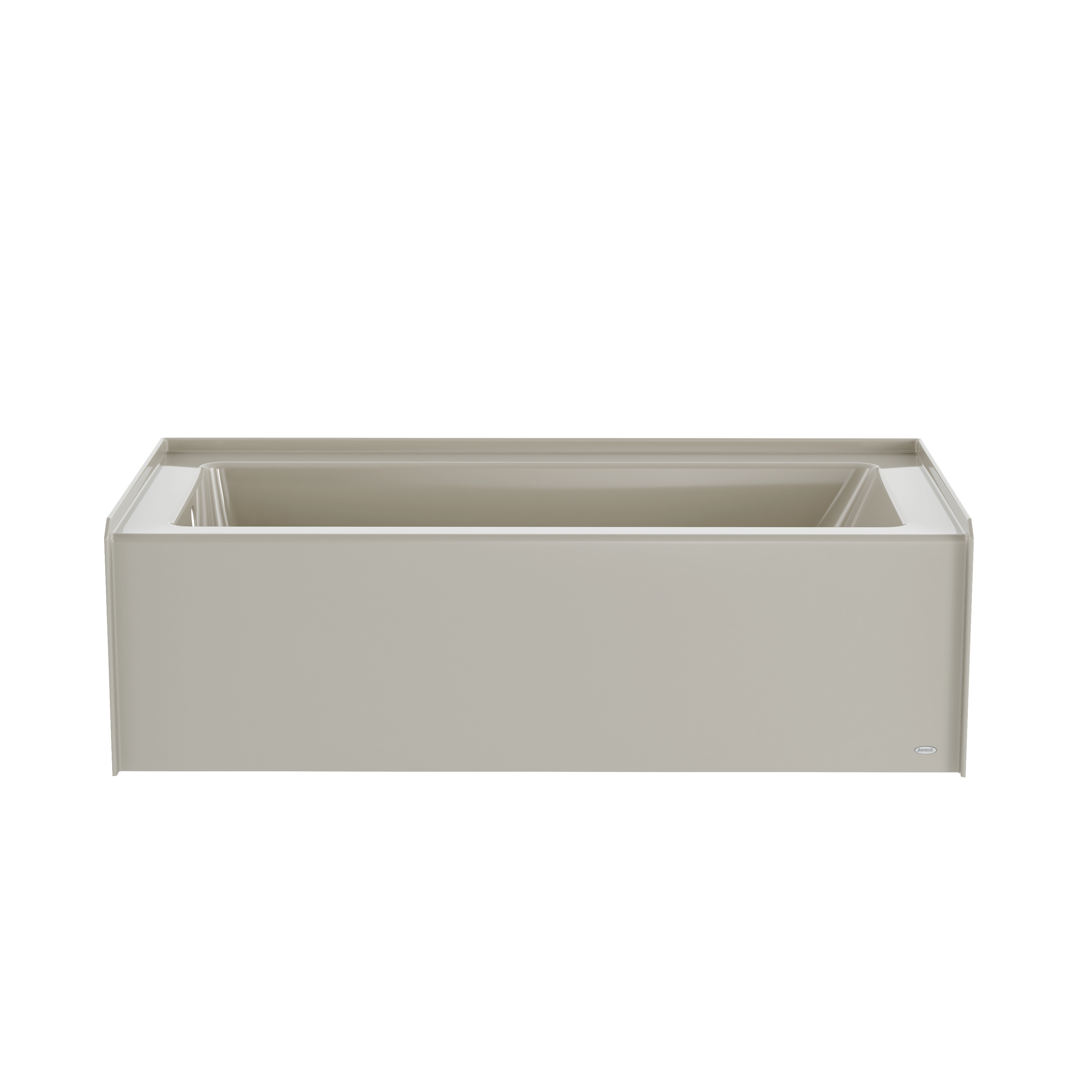 Jacuzzi QF30969 32.02 x 66 Oyster Acrylic Rectangular Alcove Soaking bathtub ( Left Drain )
