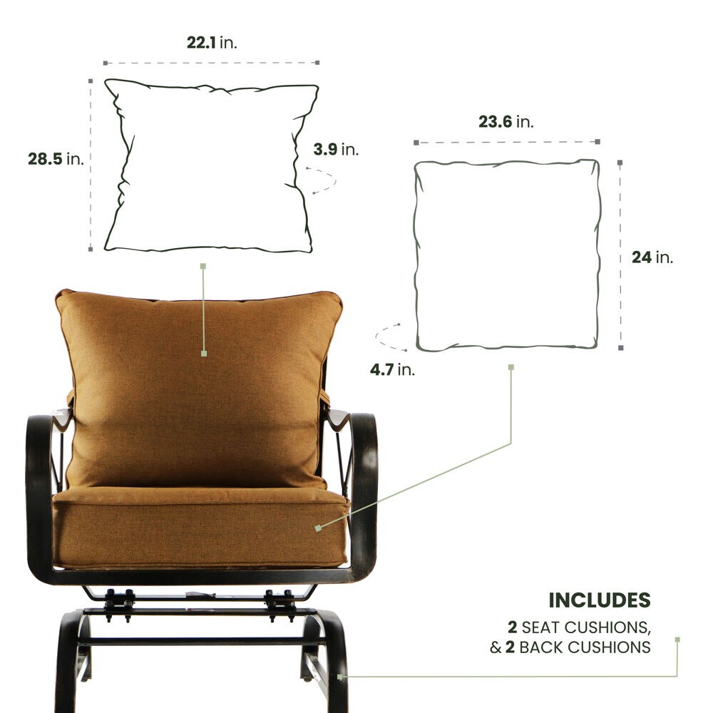 Hanover SUMNGHTRKRCUSH-RST Patio-Furniture-Cushions - View #3