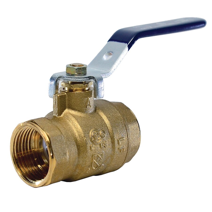 AMERICAN VALVE Brass 1/4-in FNPT Ball Valve AMERICAN VALVE Brass 1/4-in FNPT Ball Valve