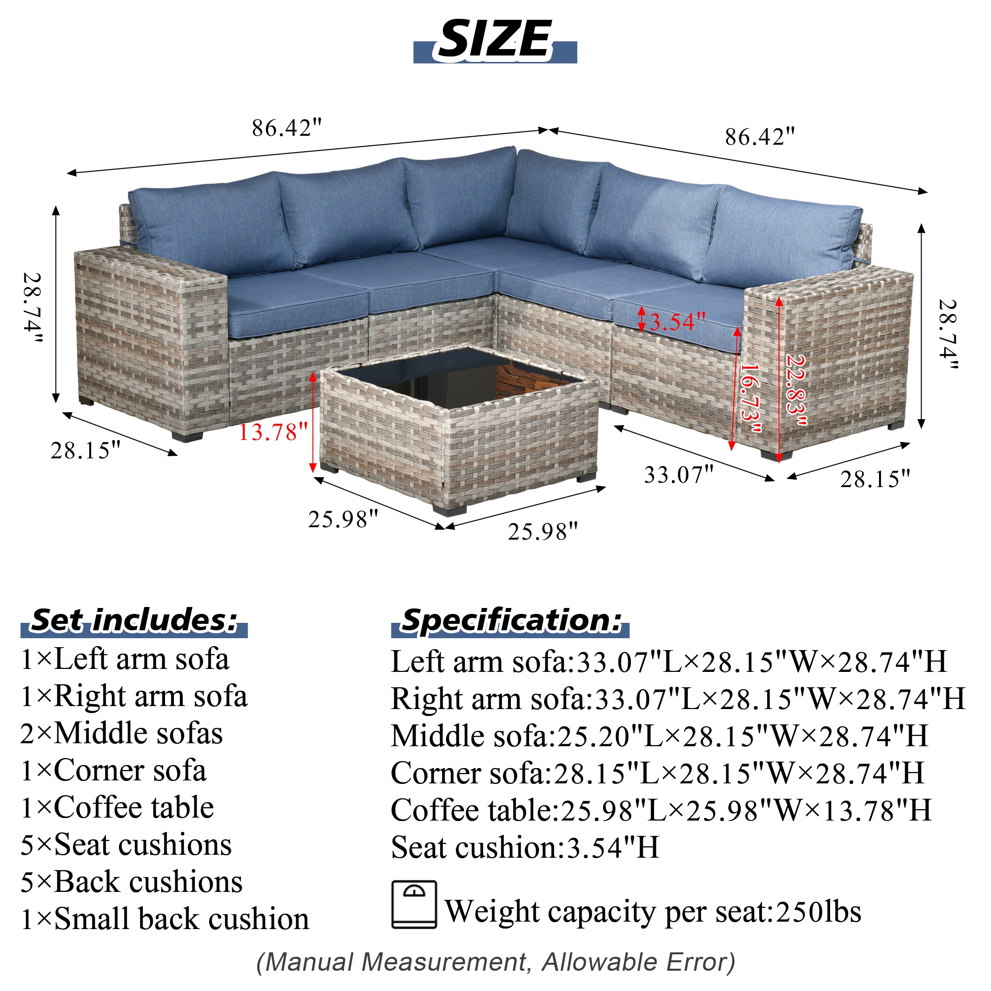 Pouuin SBBR306 Patio-Sofas-Daybeds - View #8