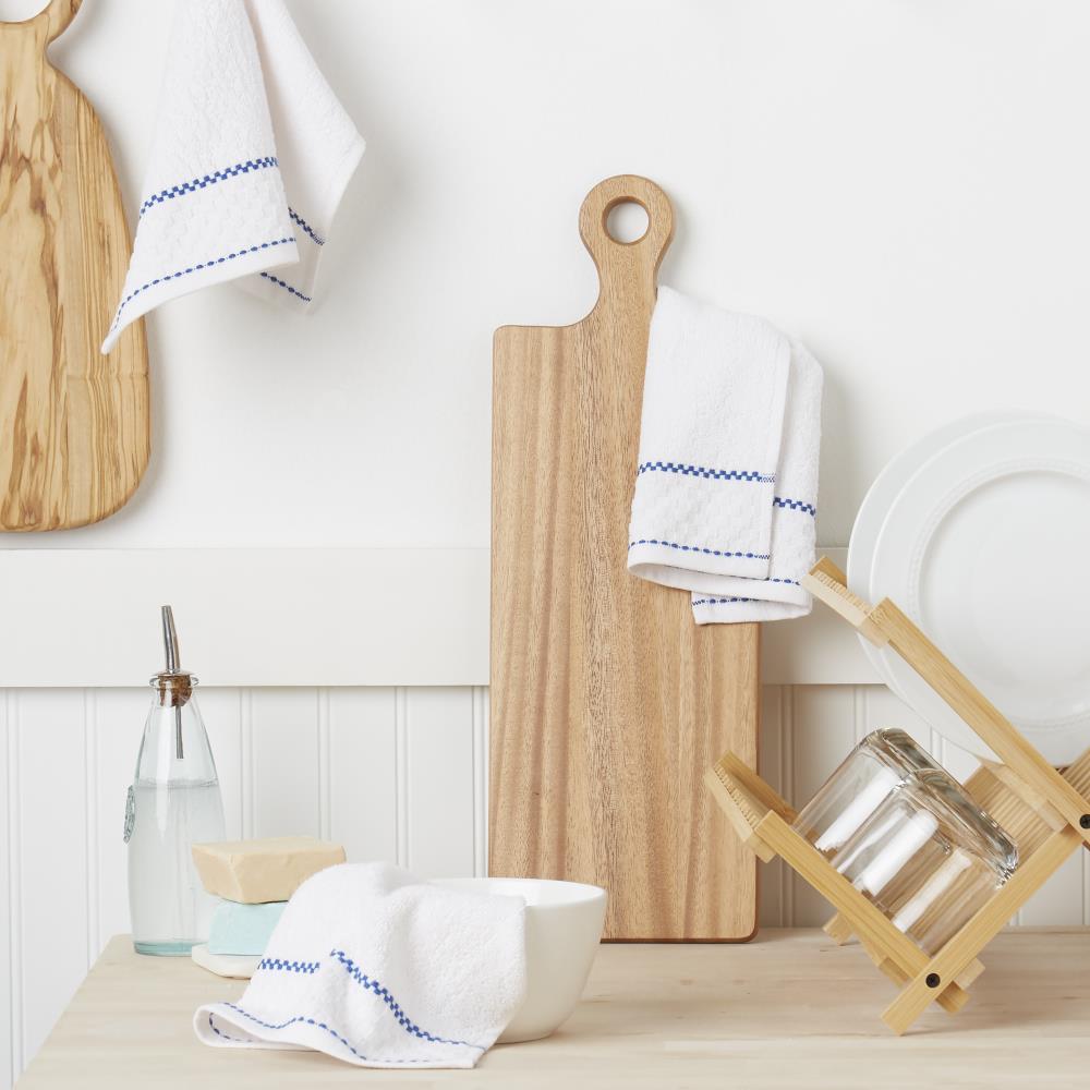 Clorox 3-Pack Cotton Stripe Any Occasion Dish Towel in the Kitchen Towels  department at